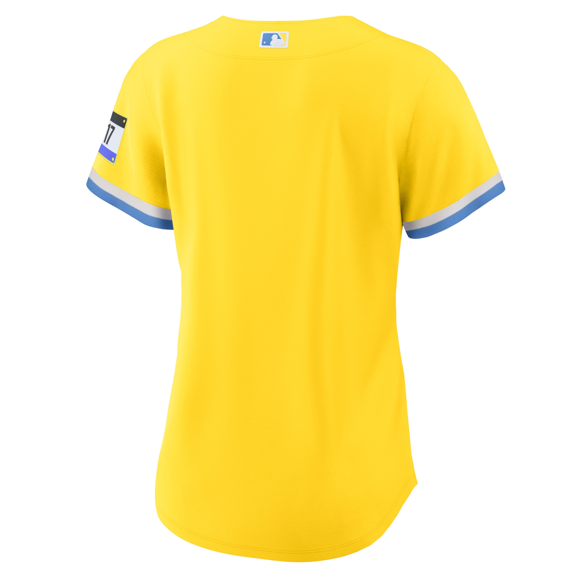 Boston Red Sox Women's City Connect Replica Jersey - Gold/Light Blue