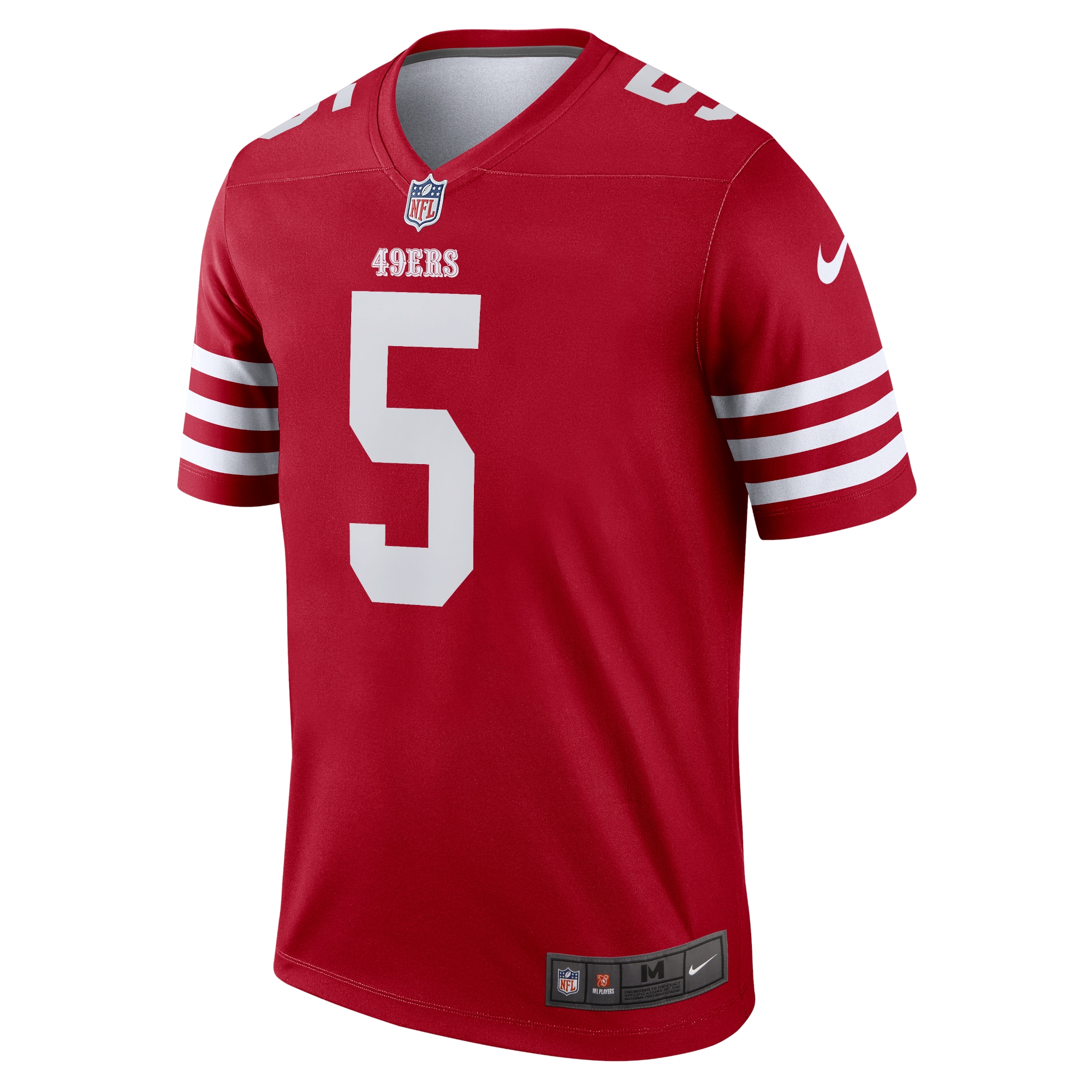 Trey Lance San Francisco 49ersLegend Jersey - Scarlet