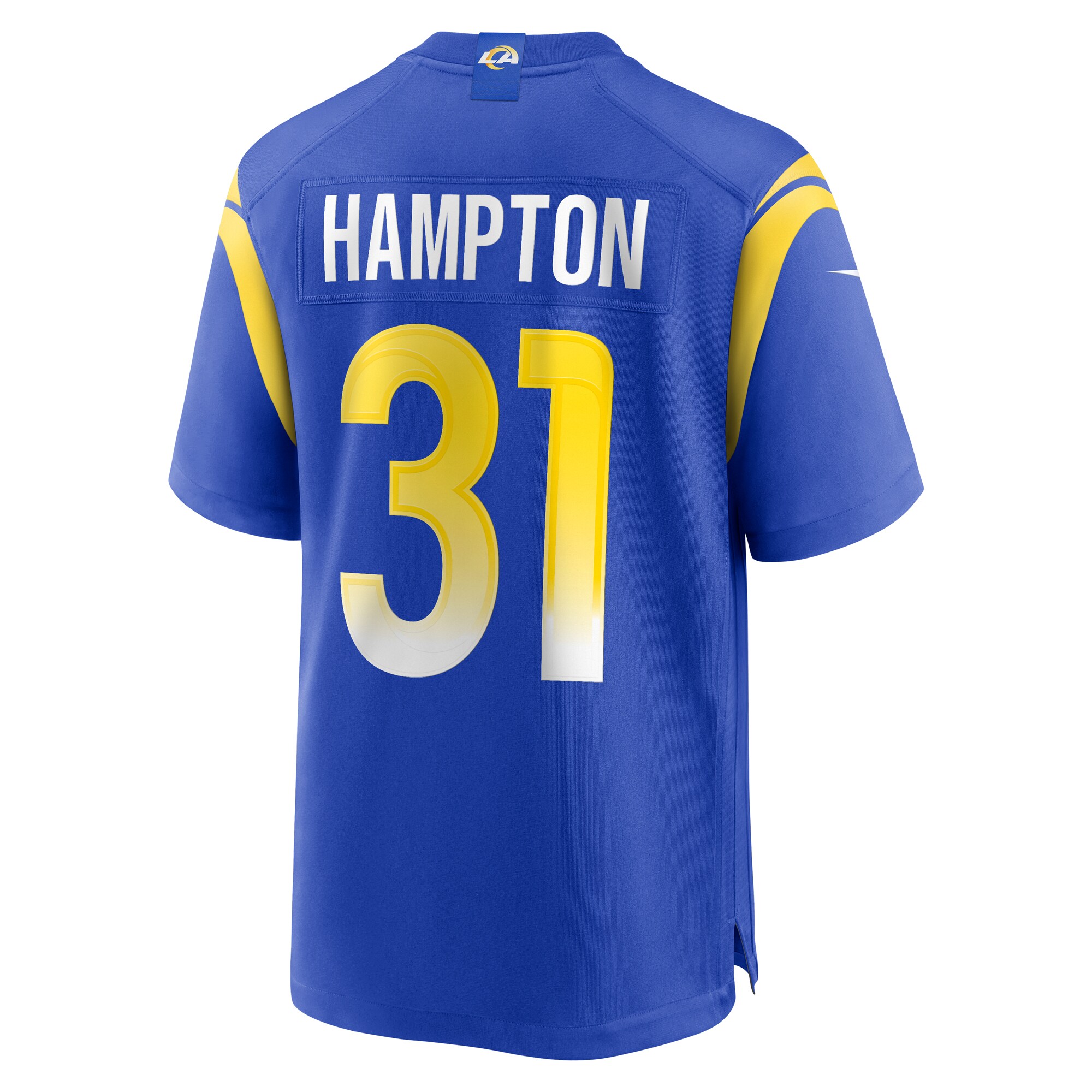Nick Hampton Los Angeles RamsHome Game Jersey - Royal