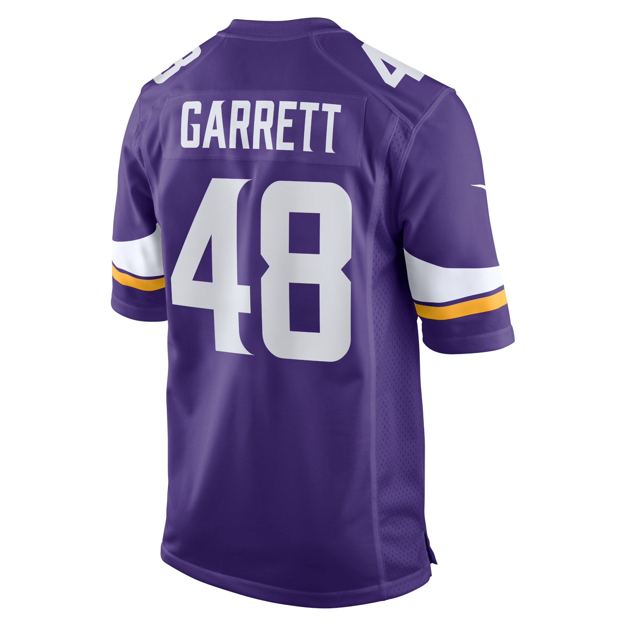 Chris Garrett Minnesota VikingsHome Game Player Jersey - Purple