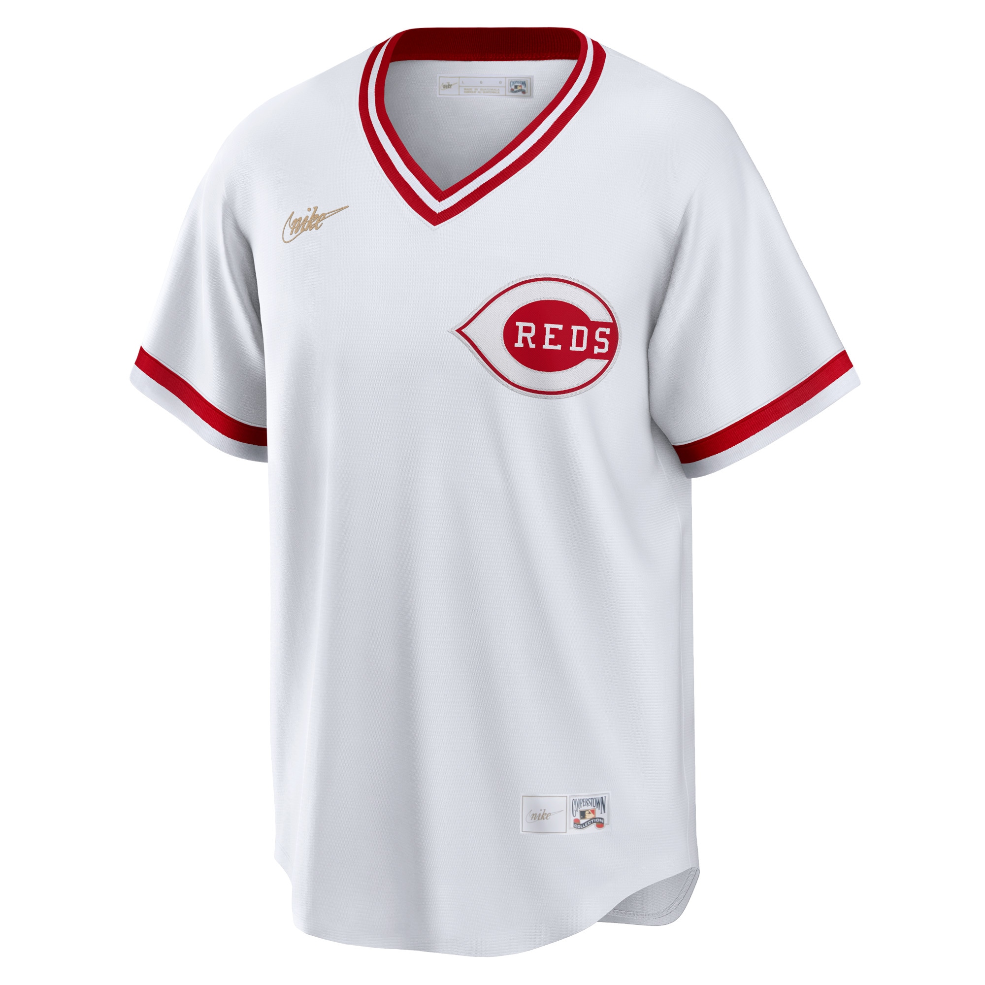 Cincinnati RedsHome Cooperstown Collection Team Jersey - White