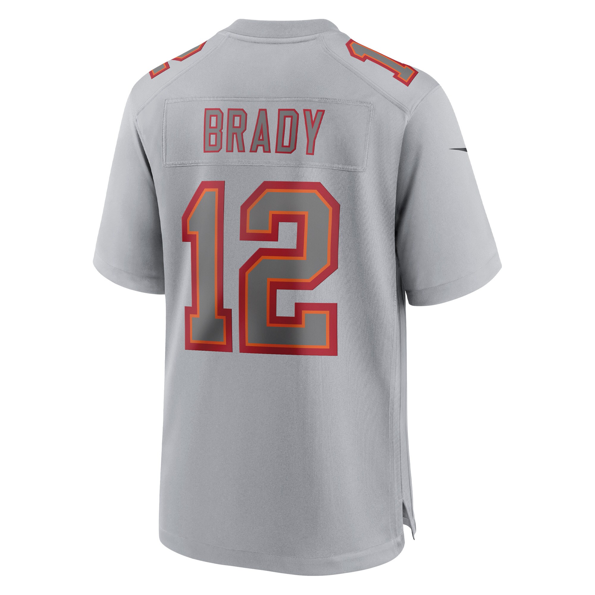 Tom Brady Tampa Bay BuccaneersAtmosphere Fashion Game Jersey - Gray