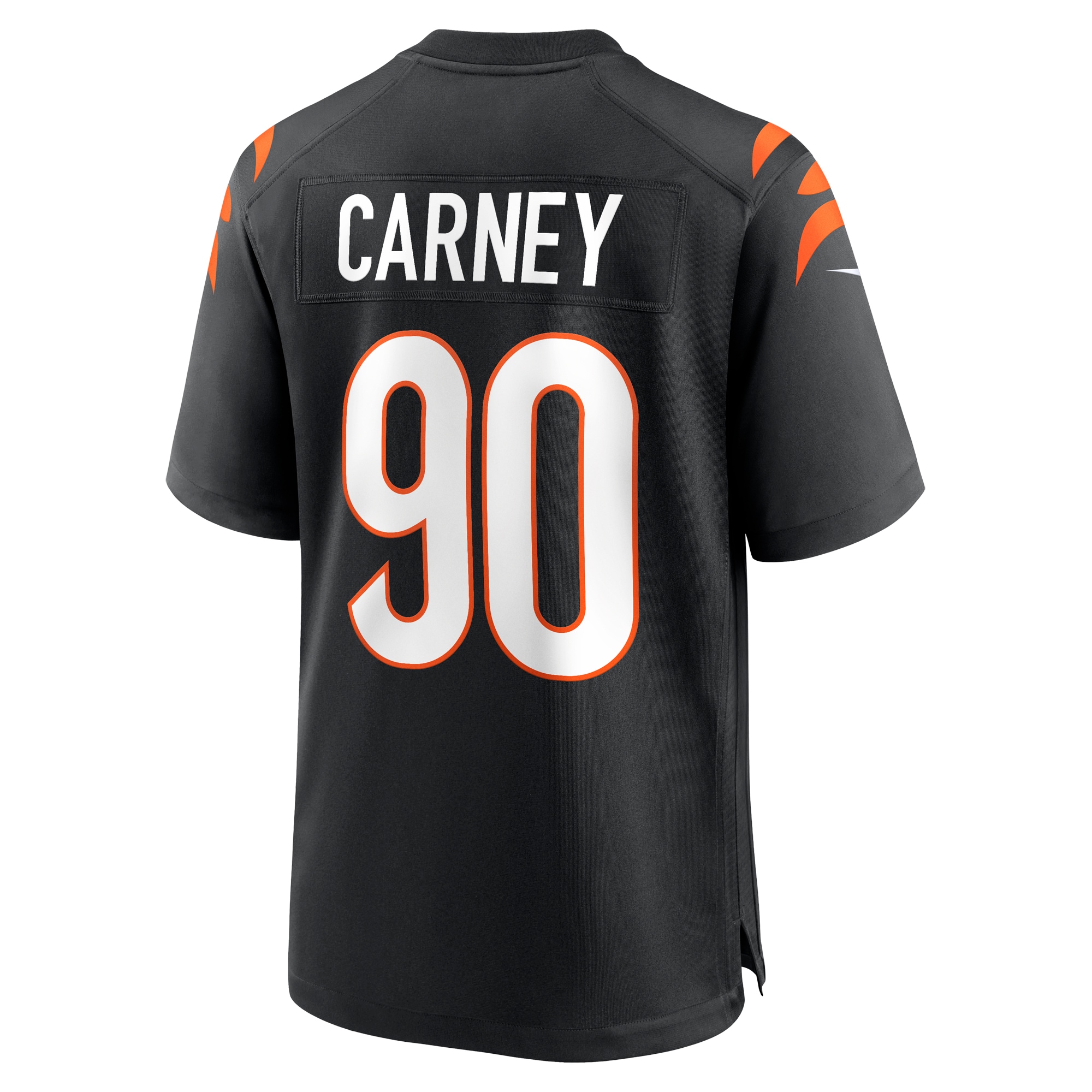 Owen Carney Cincinnati BengalsHome Game Player Jersey - Black