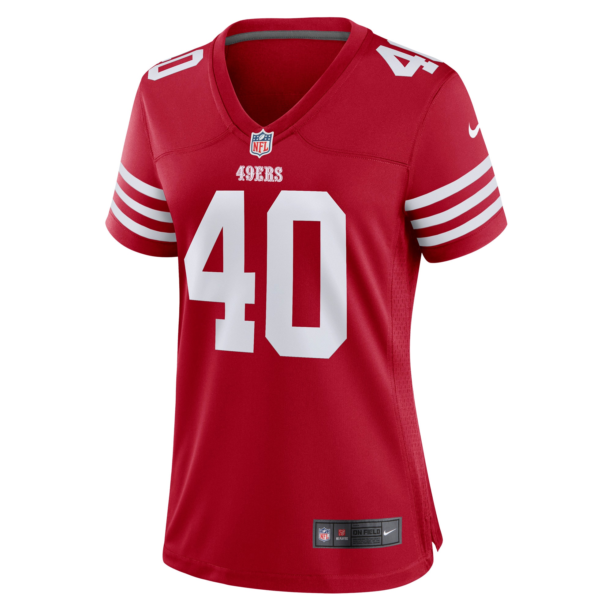 Marcelino McCrary-Ball San Francisco 49ers Women's Game Player Jersey - Scarlet
