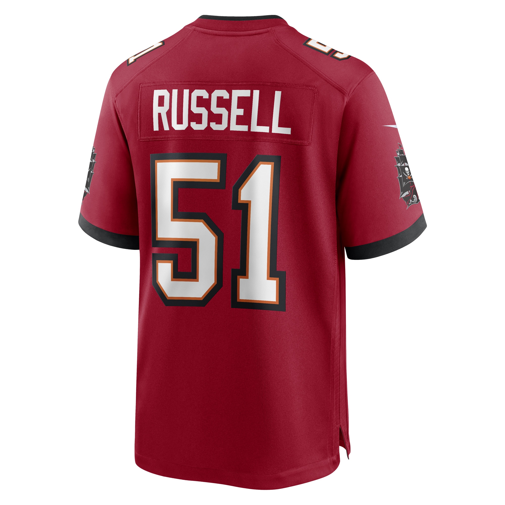 J.J. Russell Tampa Bay BuccaneersGame Player Jersey - Red