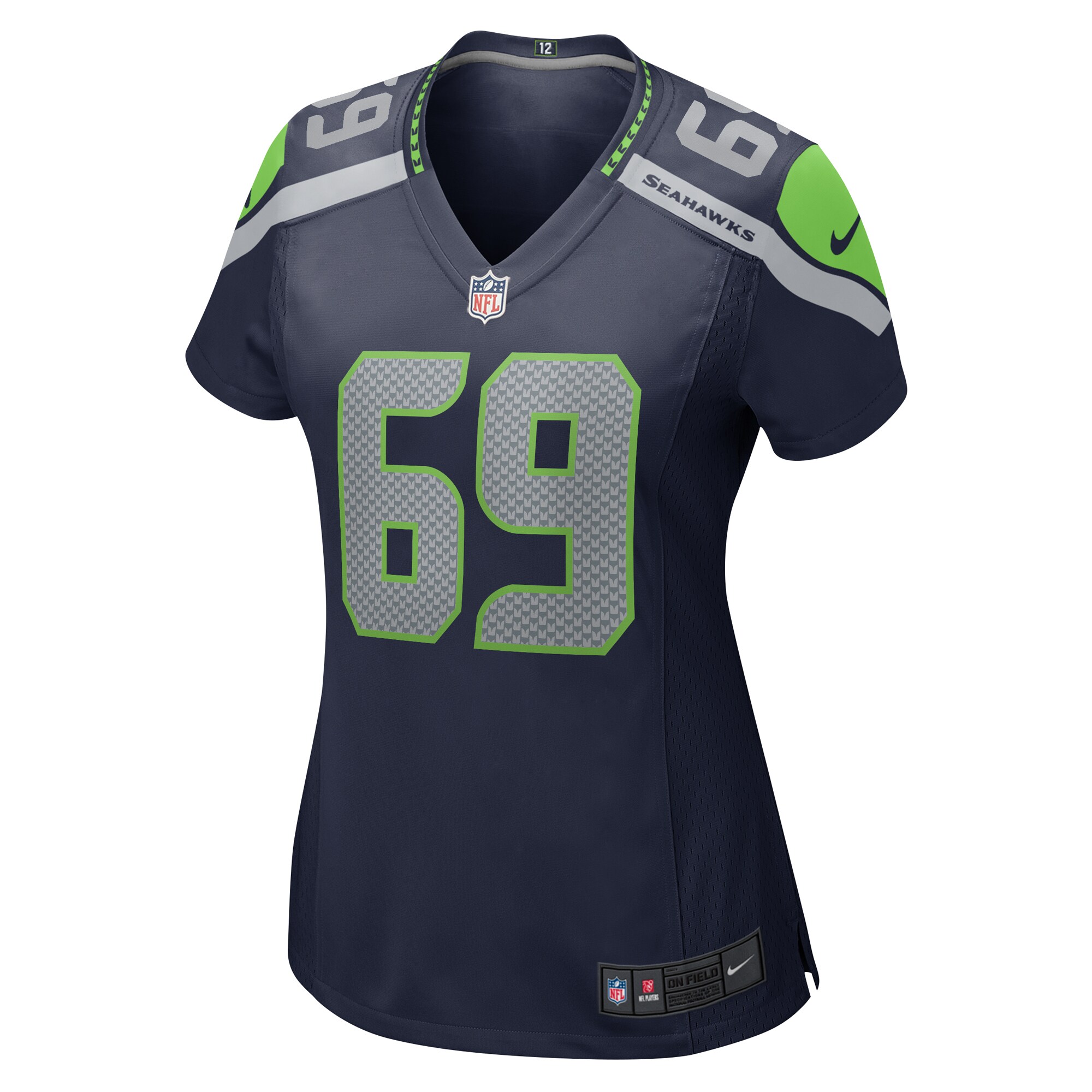 Tyler Ott Seattle Seahawks Women's Game Jersey - College Navy