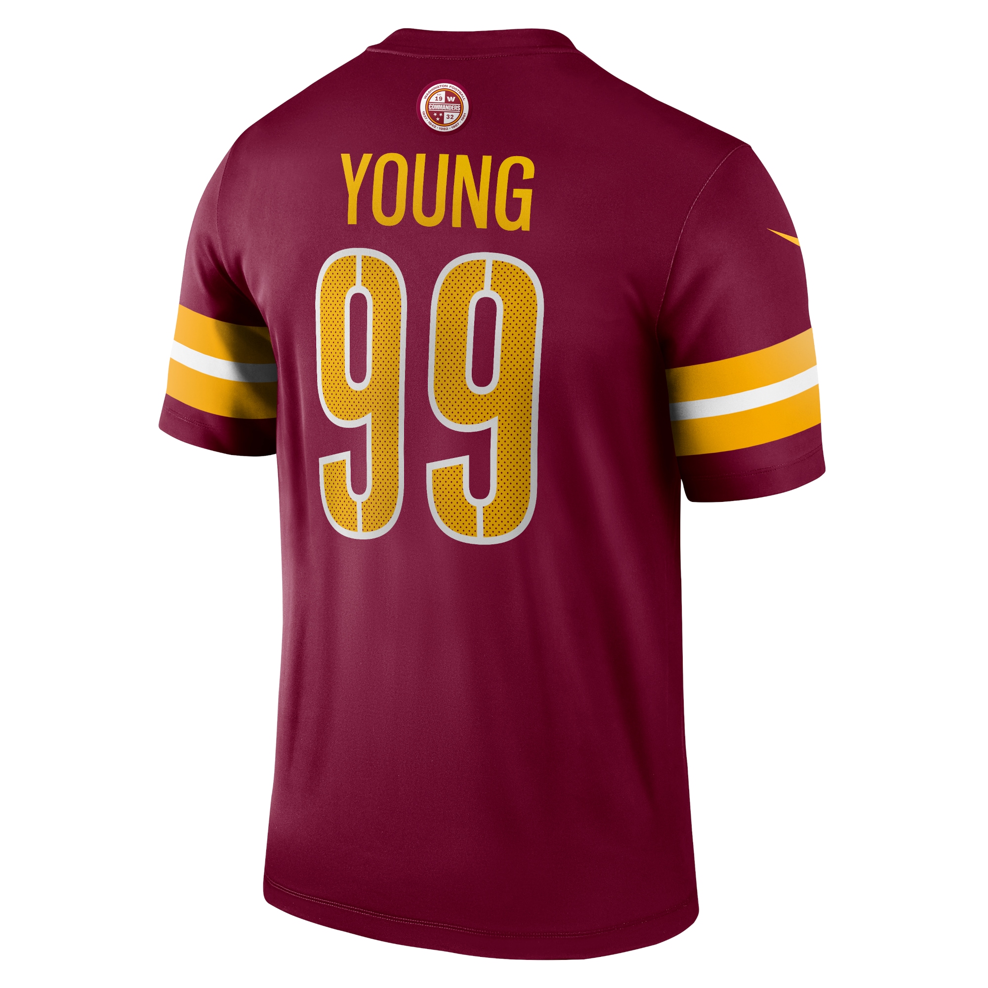 Chase Young Washington CommandersLegend Jersey - Burgundy