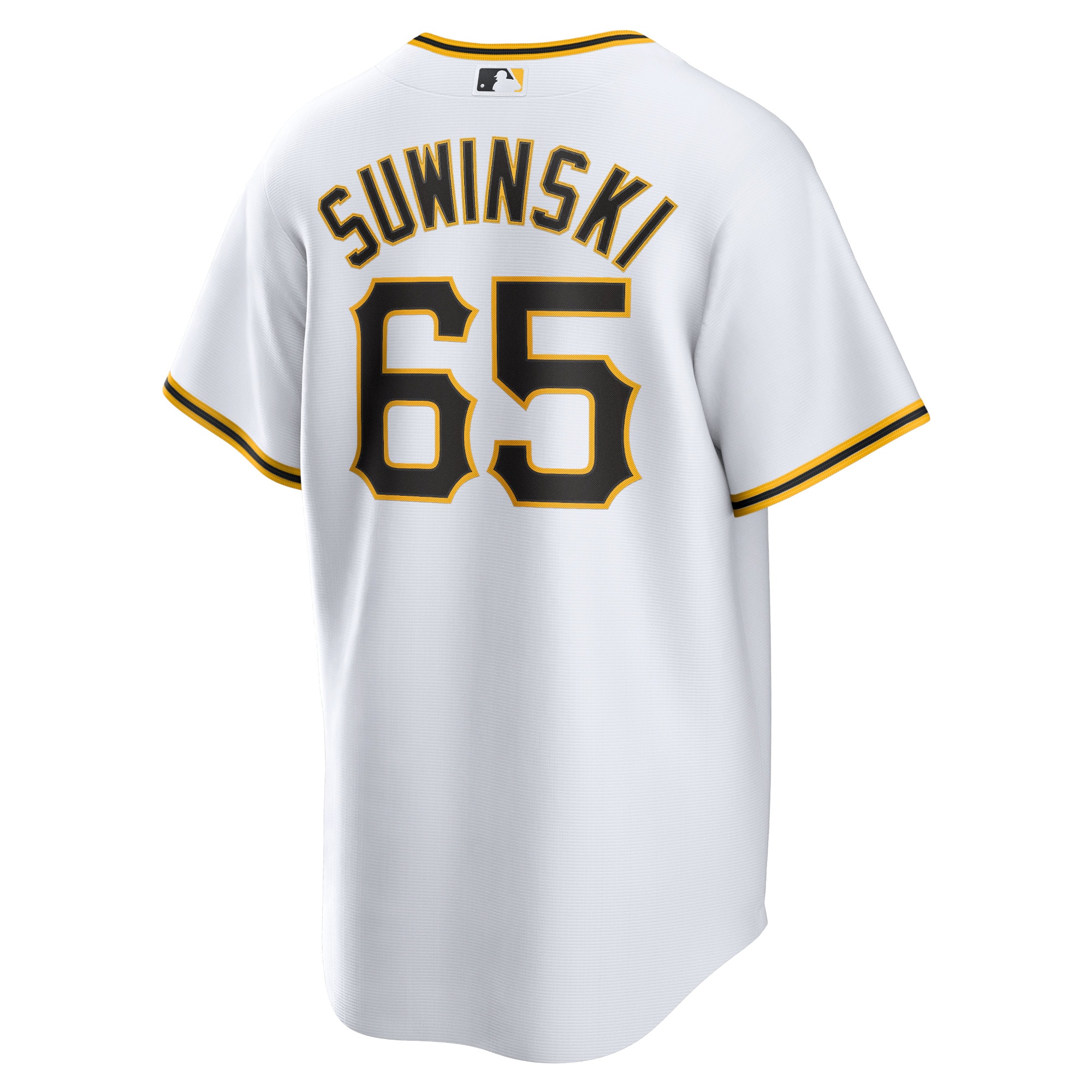 Jack Suwinski Pittsburgh PiratesHome Replica Jersey - White