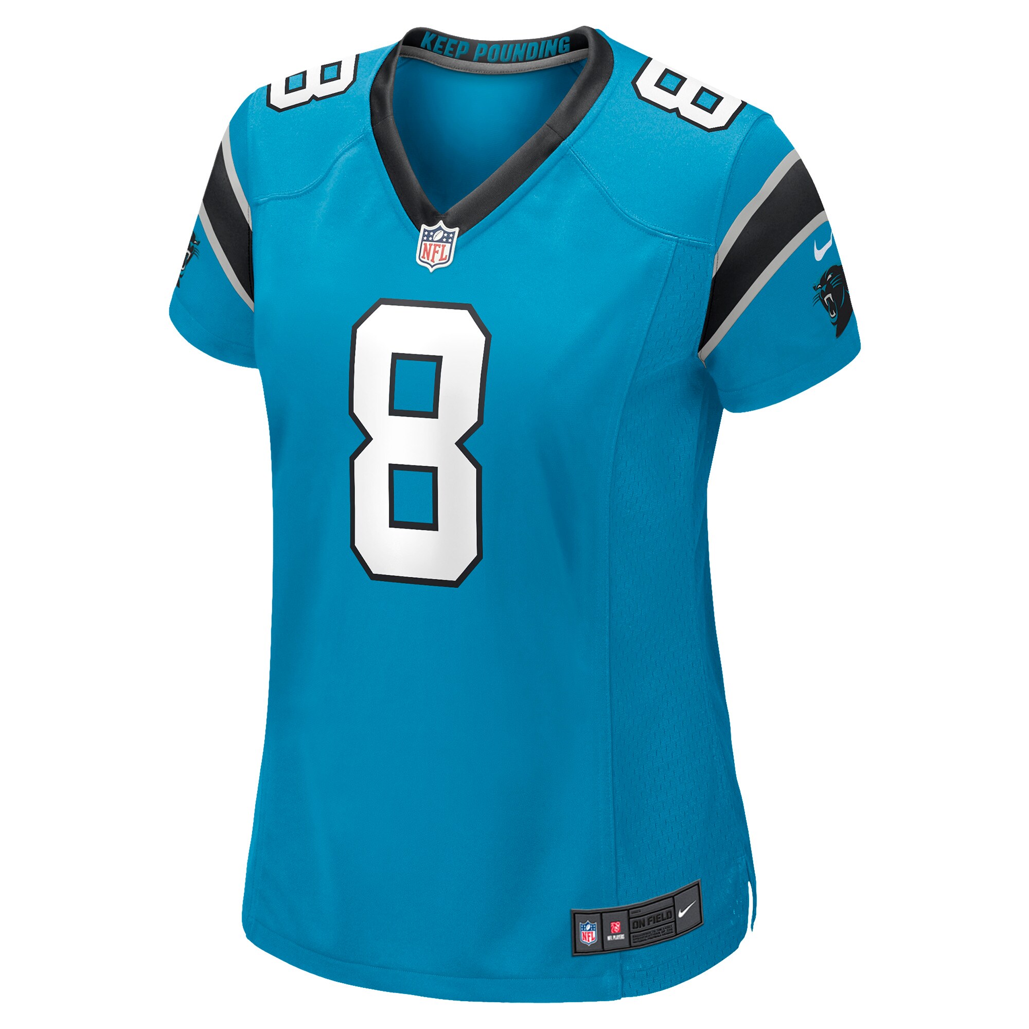 Jaycee Horn Carolina Panthers Women's Game Player Jersey - Blue