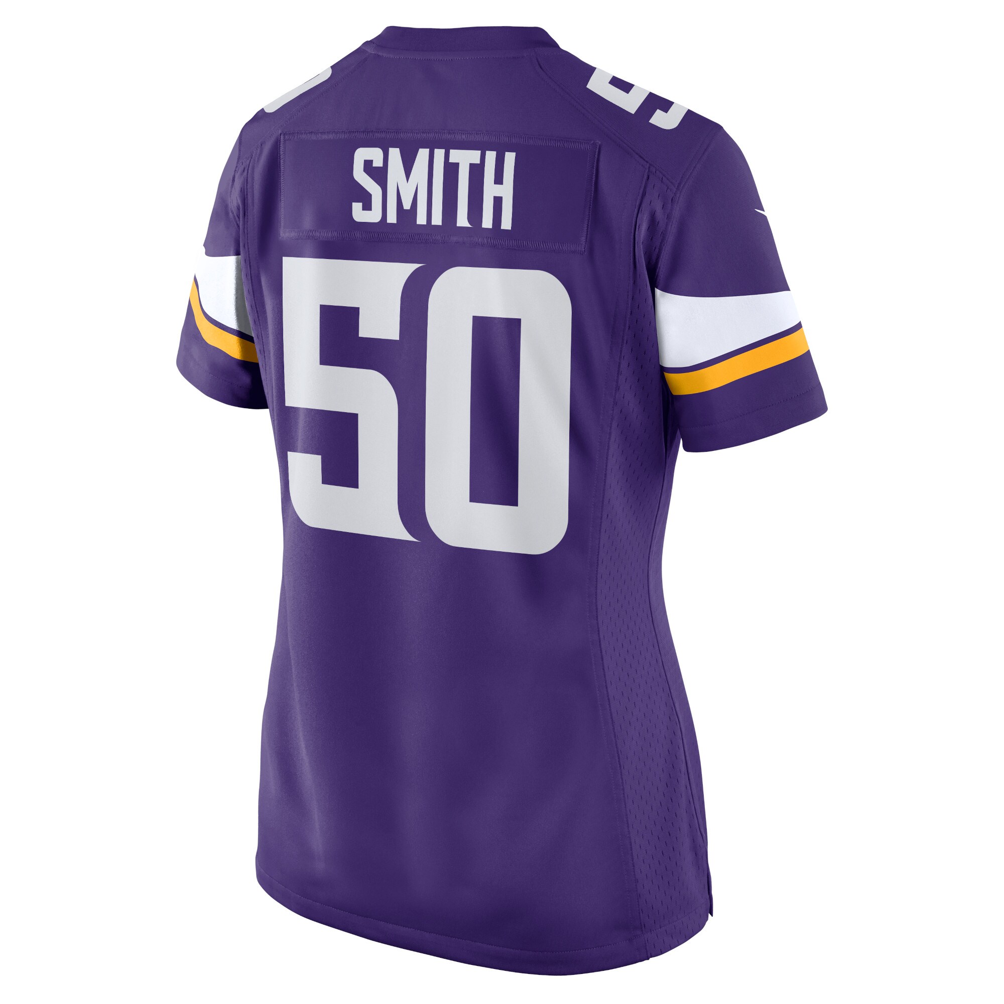 TJ Smith Minnesota Vikings Women's Home Game Player Jersey - Purple