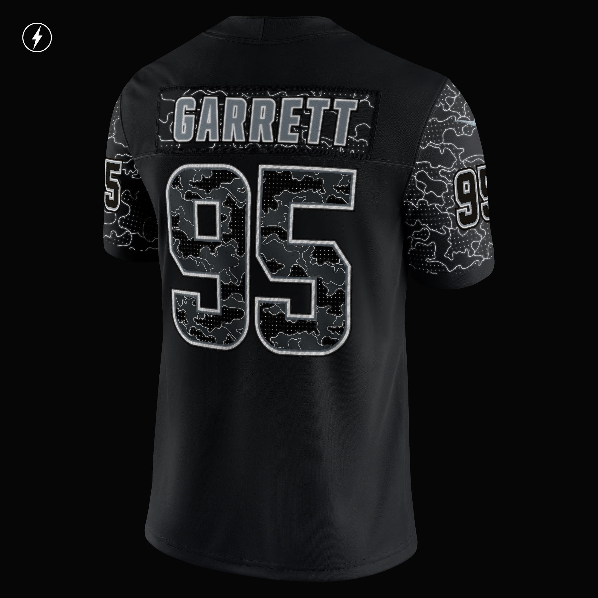 Myles Garrett Cleveland BrownsRFLCTV Limited Jersey - Black