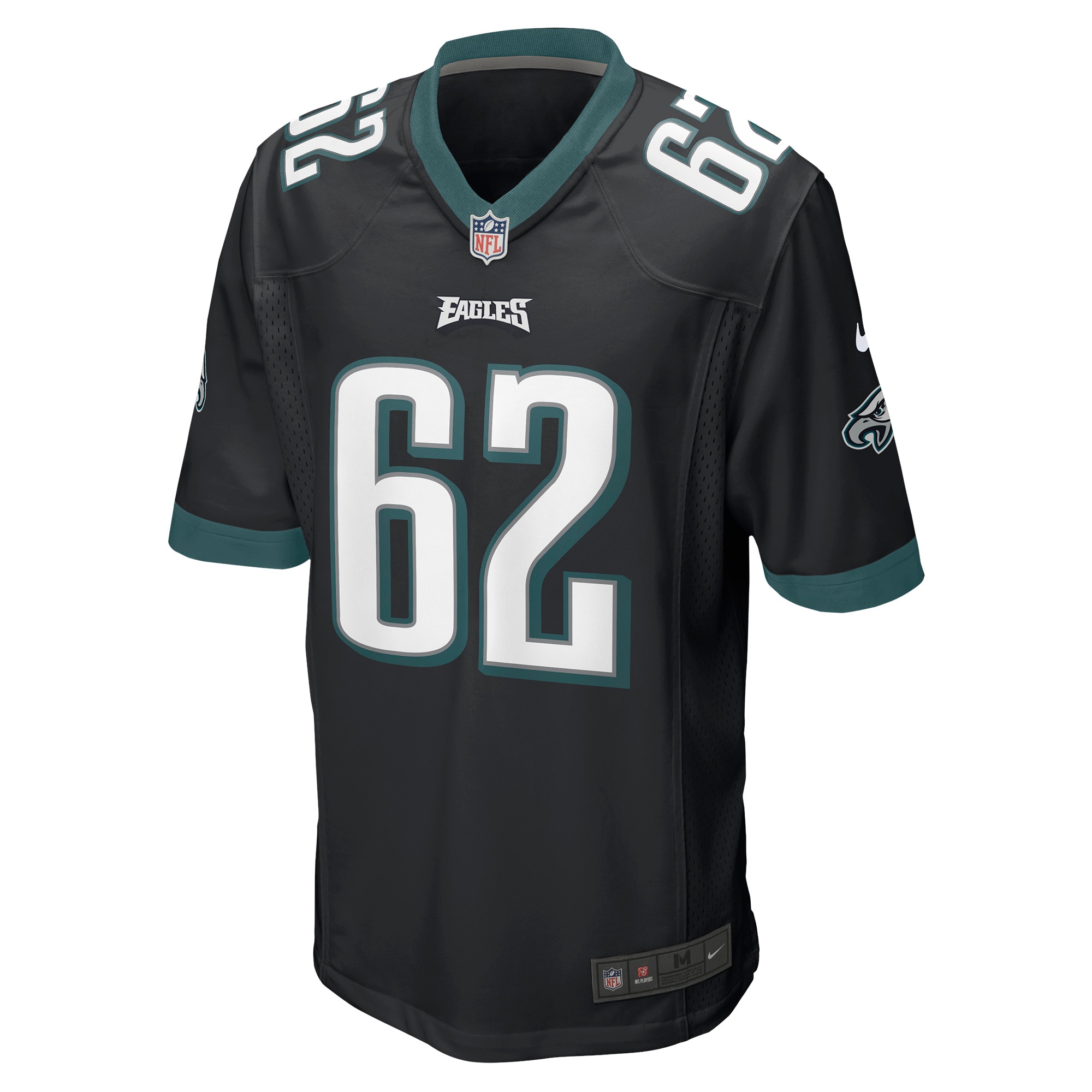 Jason Kelce Philadelphia EaglesGame Jersey - Black
