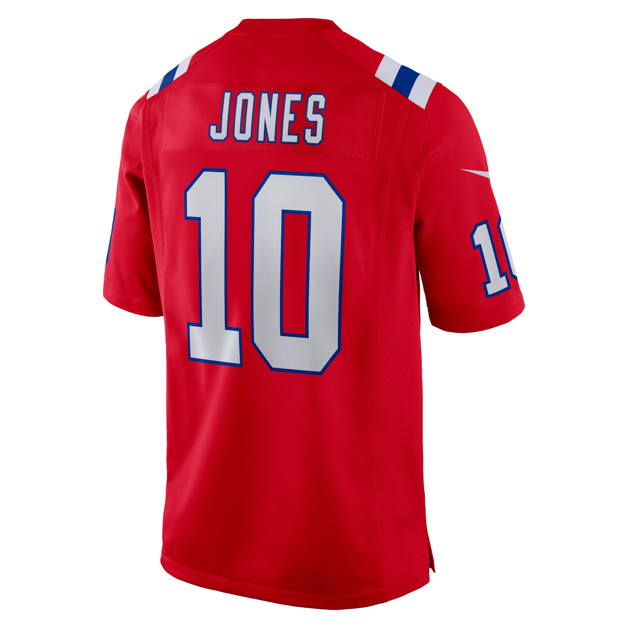 Mac Jones New England PatriotsAlternate Game Jersey - Red