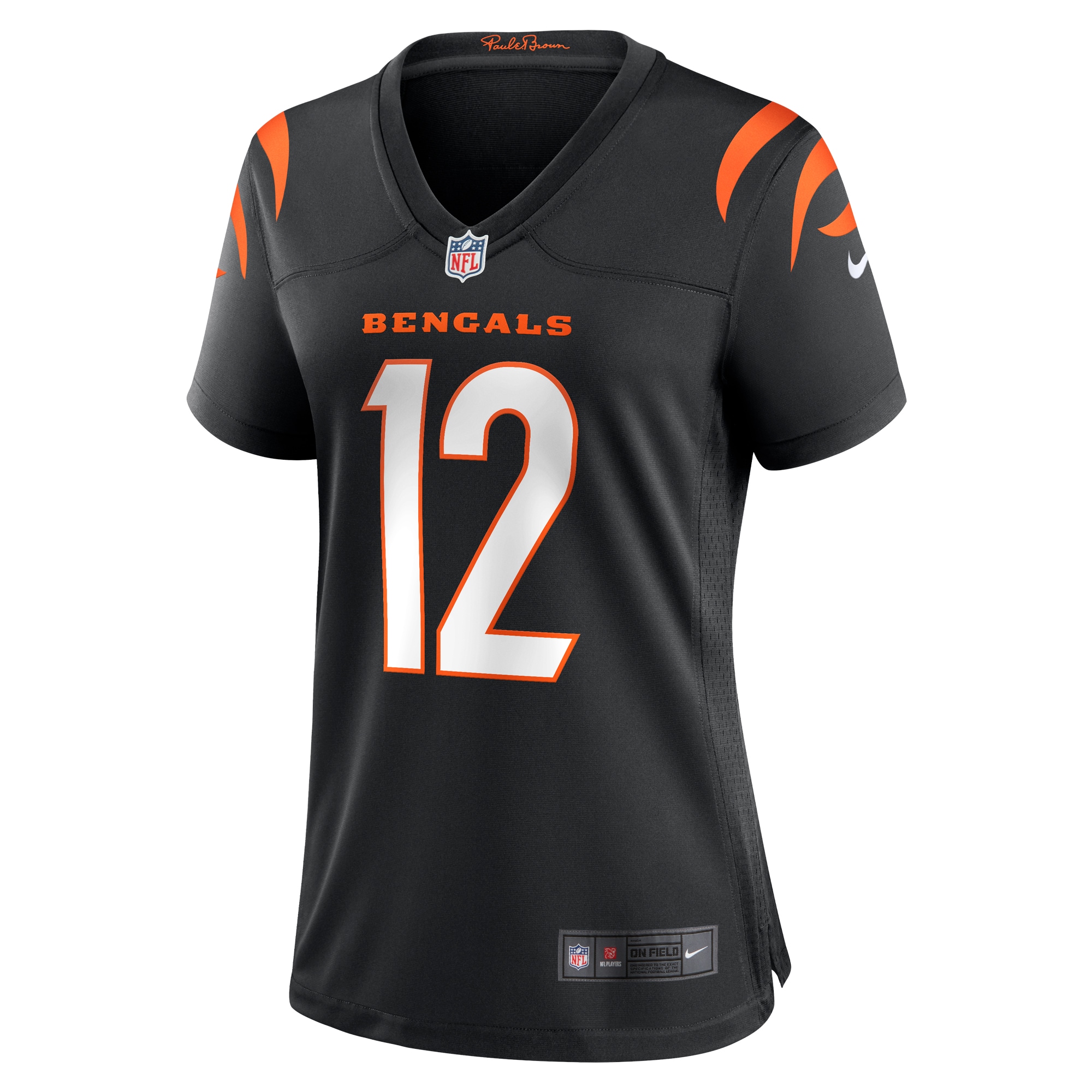 Tyron Johnson Cincinnati Bengals Women's Home Game Player Jersey - Black