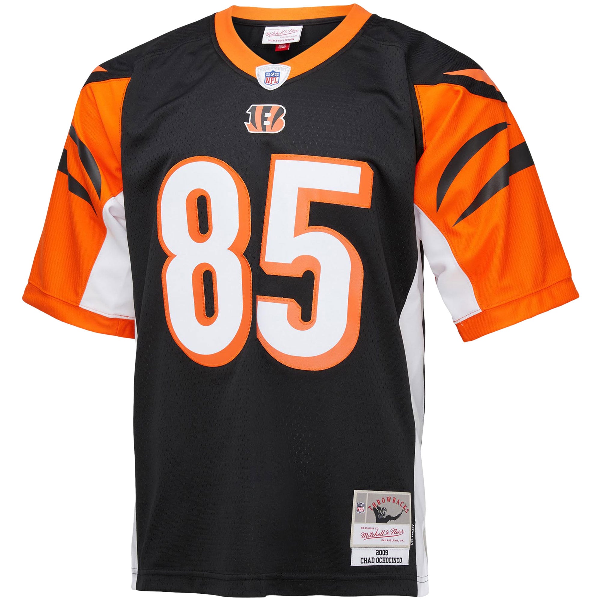 Chad Ochocinco Cincinnati Bengals Mitchell & Ness Big & Tall 2009 Retired Player Replica Jersey - Black
