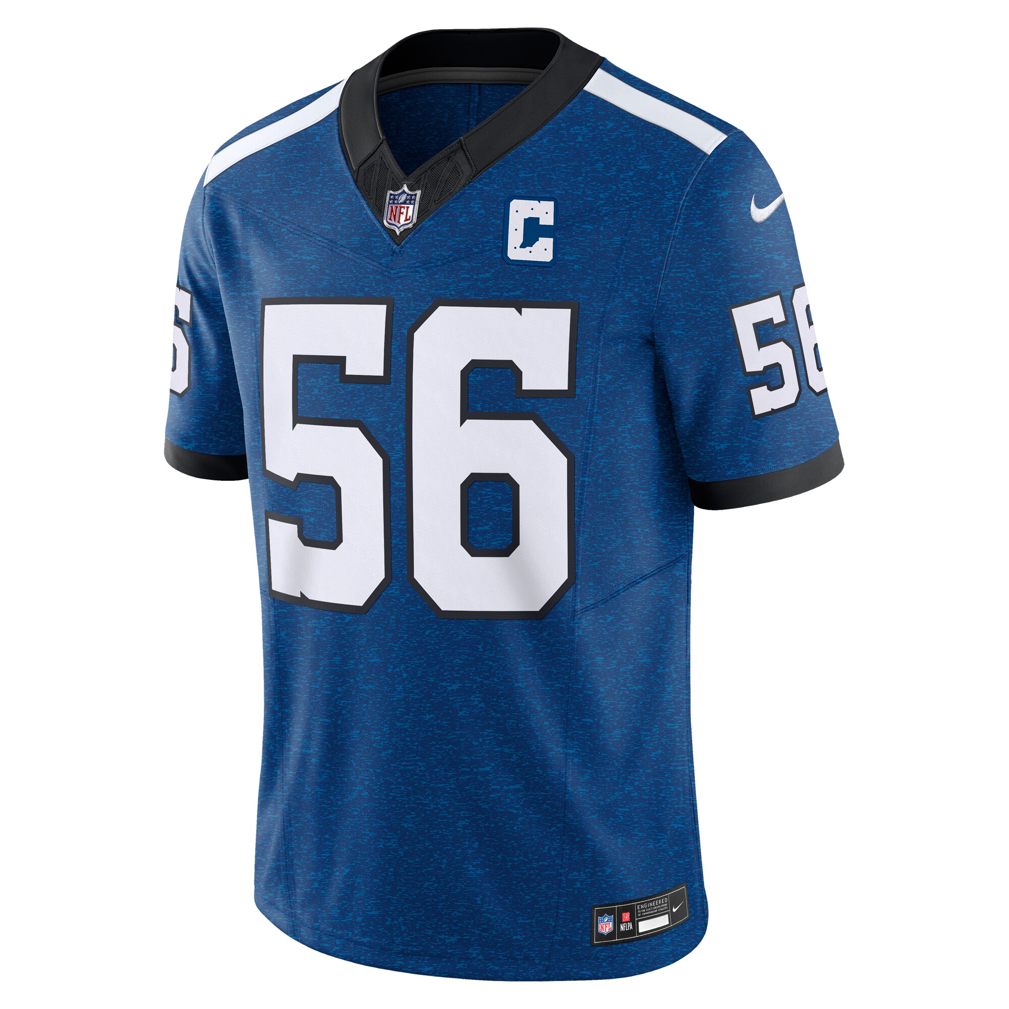 Quenton Nelson Indianapolis ColtsIndiana Nights Alternate Vapor F.U.S.E. Limited Jersey - Royal