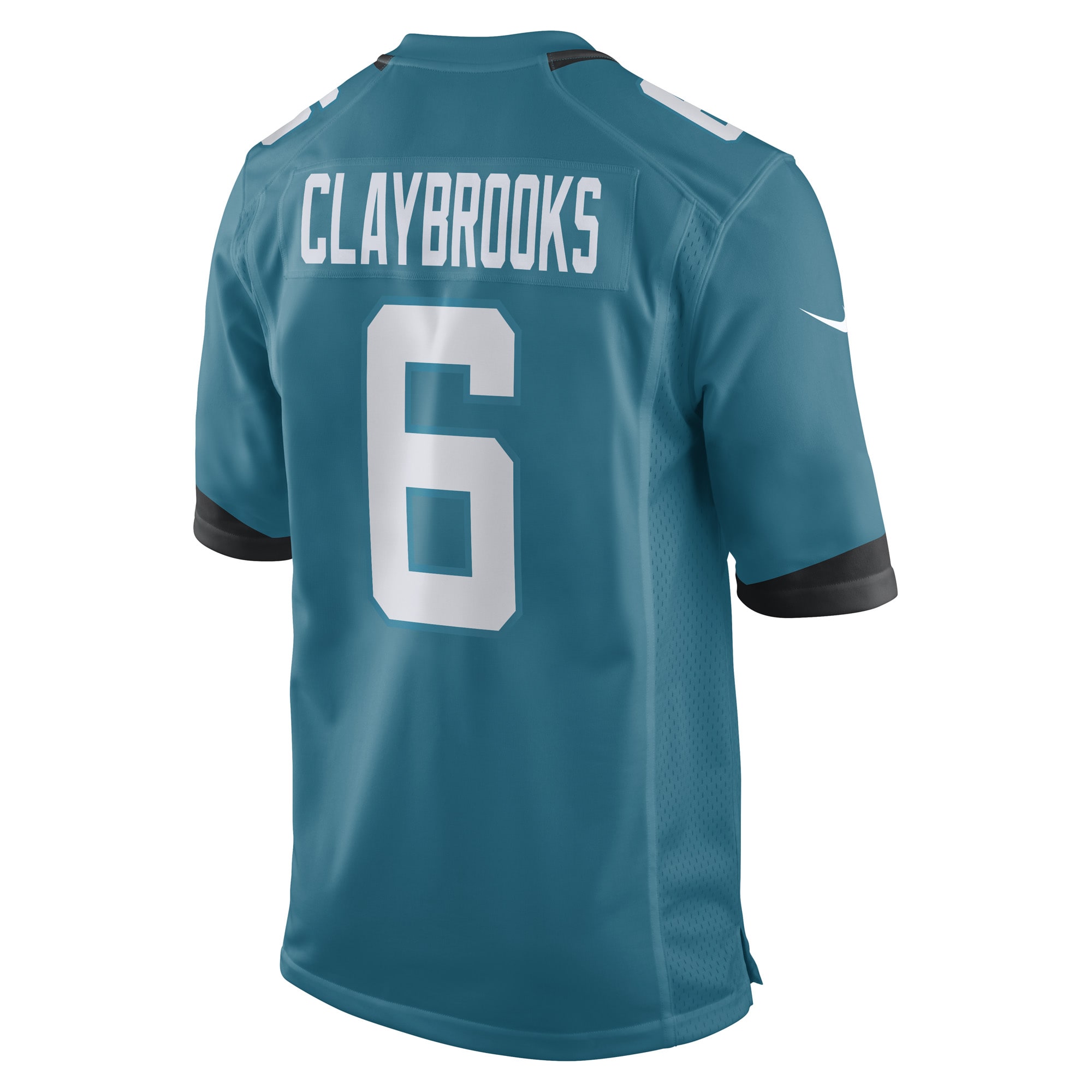 Chris Claybrooks Jacksonville JaguarsGame Player Jersey - Teal