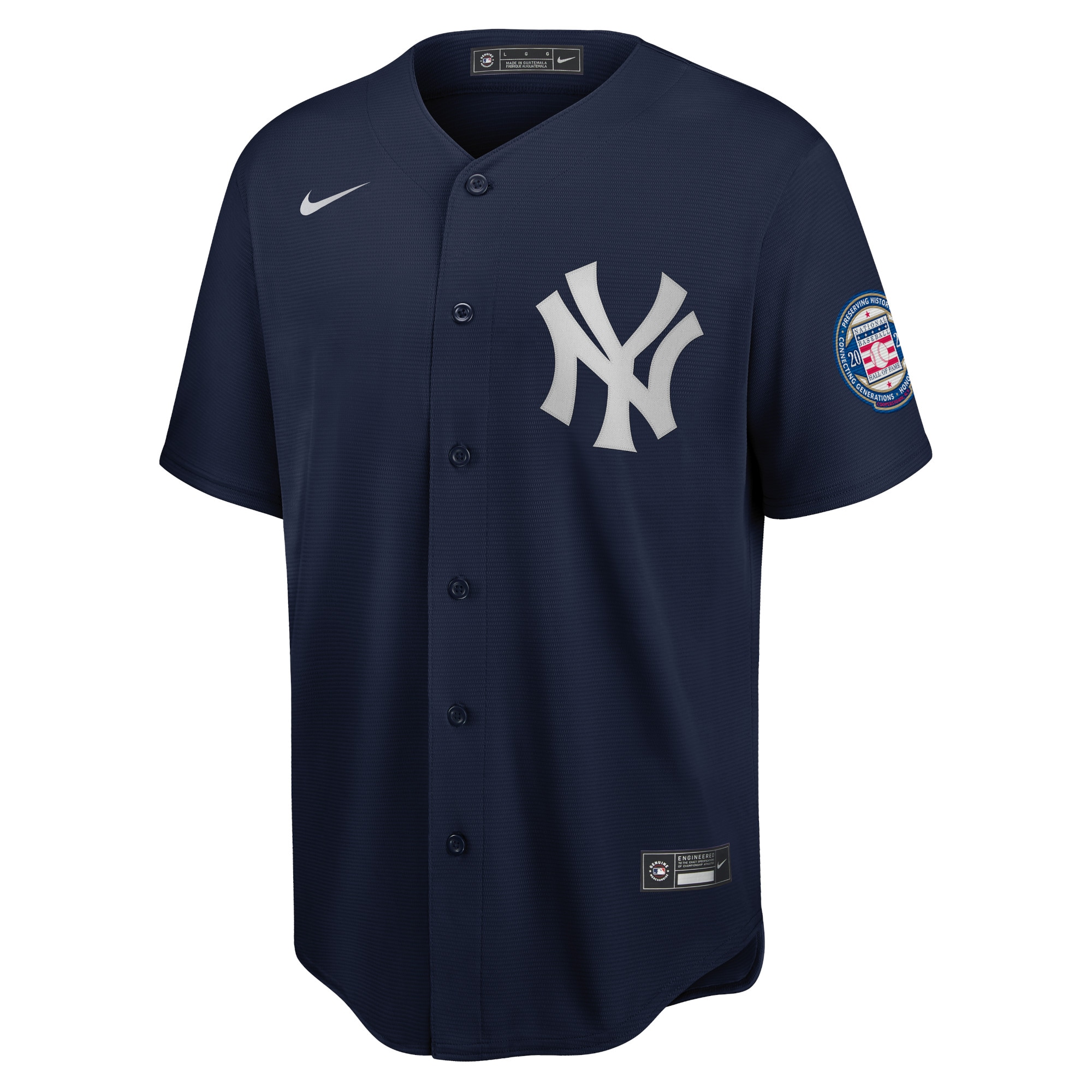 Derek Jeter New York Yankees2020 Hall of Fame Induction Alternate Replica Player Jersey - Navy