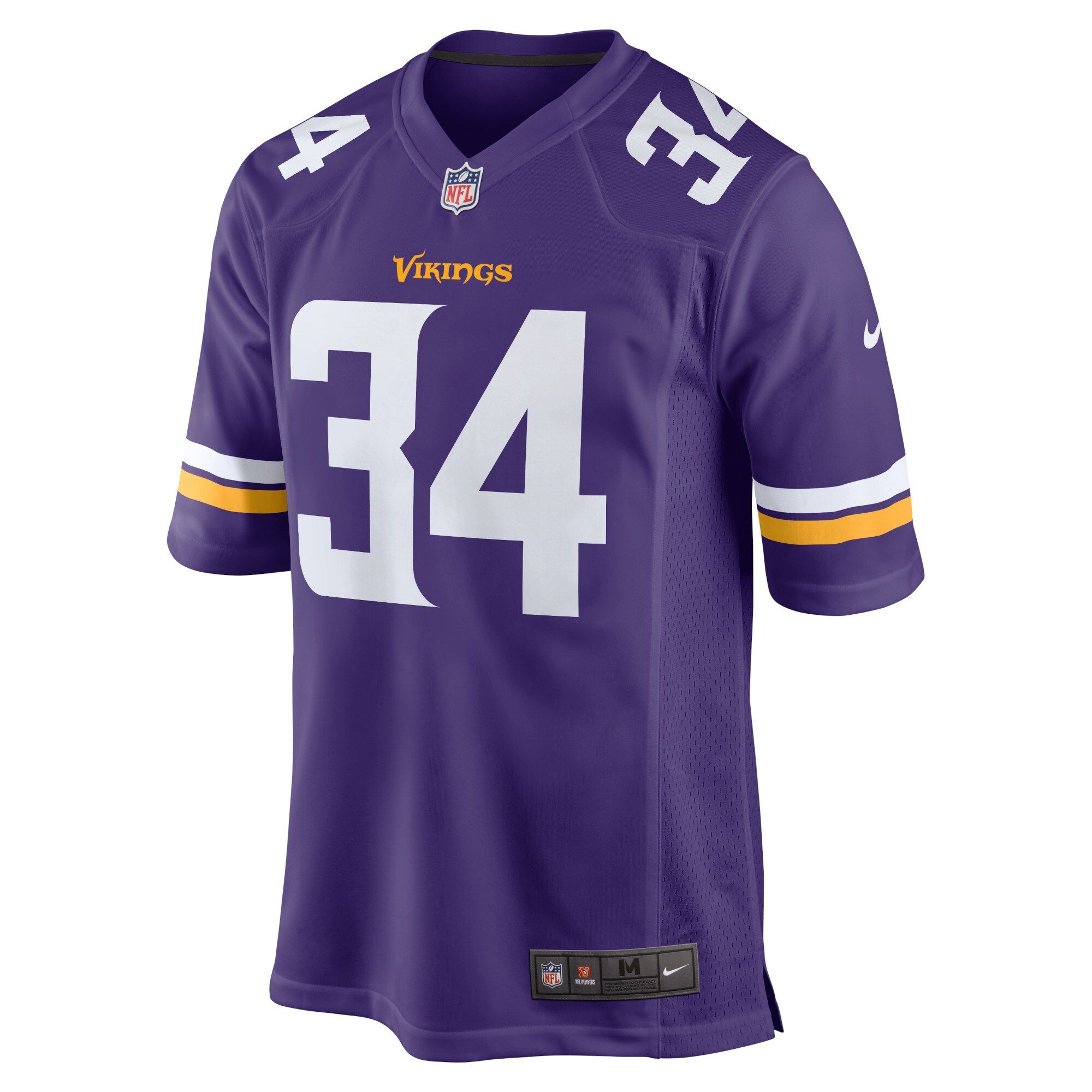 Nick Muse Minnesota VikingsHome Game Player Jersey - Purple
