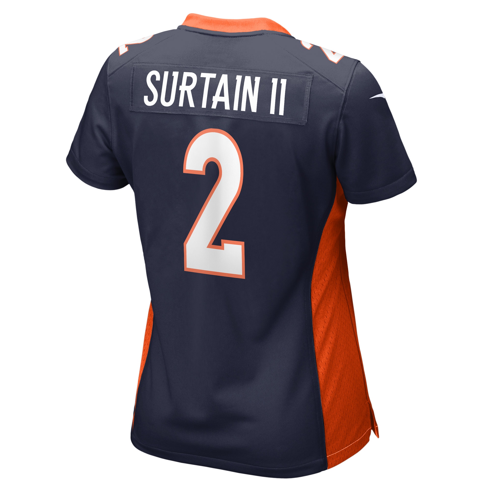 Patrick Surtain II Denver Broncos Women's Home Game Player Jersey - Navy