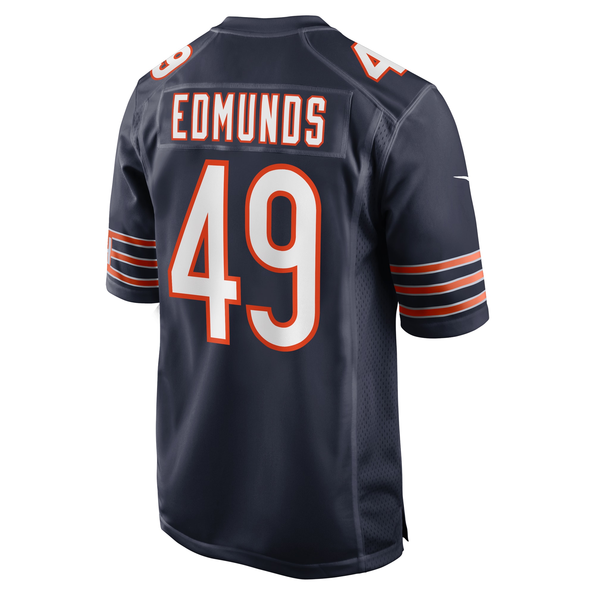 Tremaine Edmunds Chicago BearsGame Player Jersey - Navy