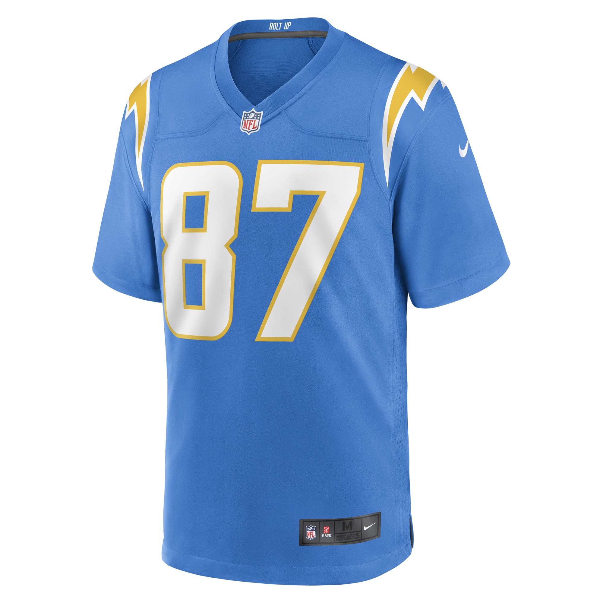 Hunter Kampmoyer Los Angeles ChargersGame Player Jersey - Powder Blue