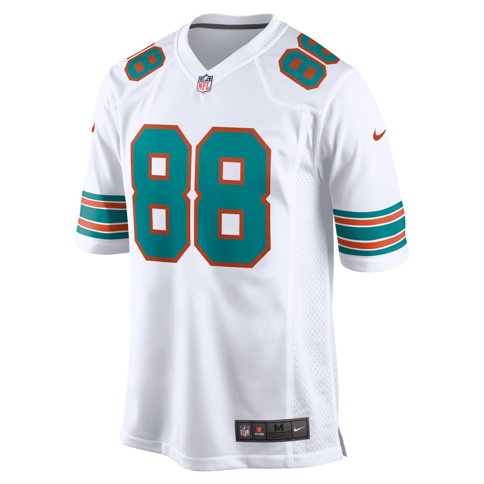 Mike Gesicki Miami DolphinsAlternate Game Jersey - White