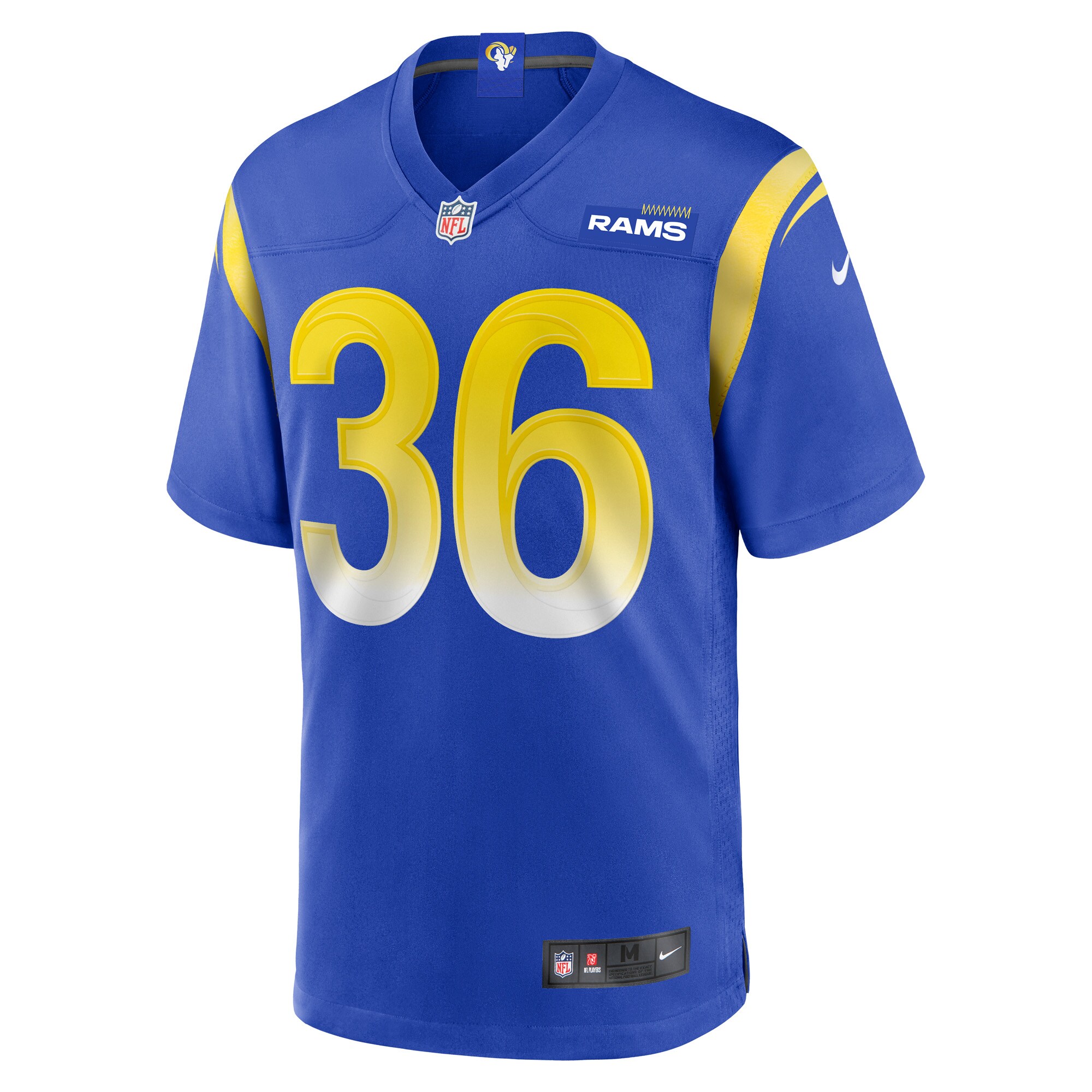 Grant Haley Los Angeles RamsGame Player Jersey - Royal