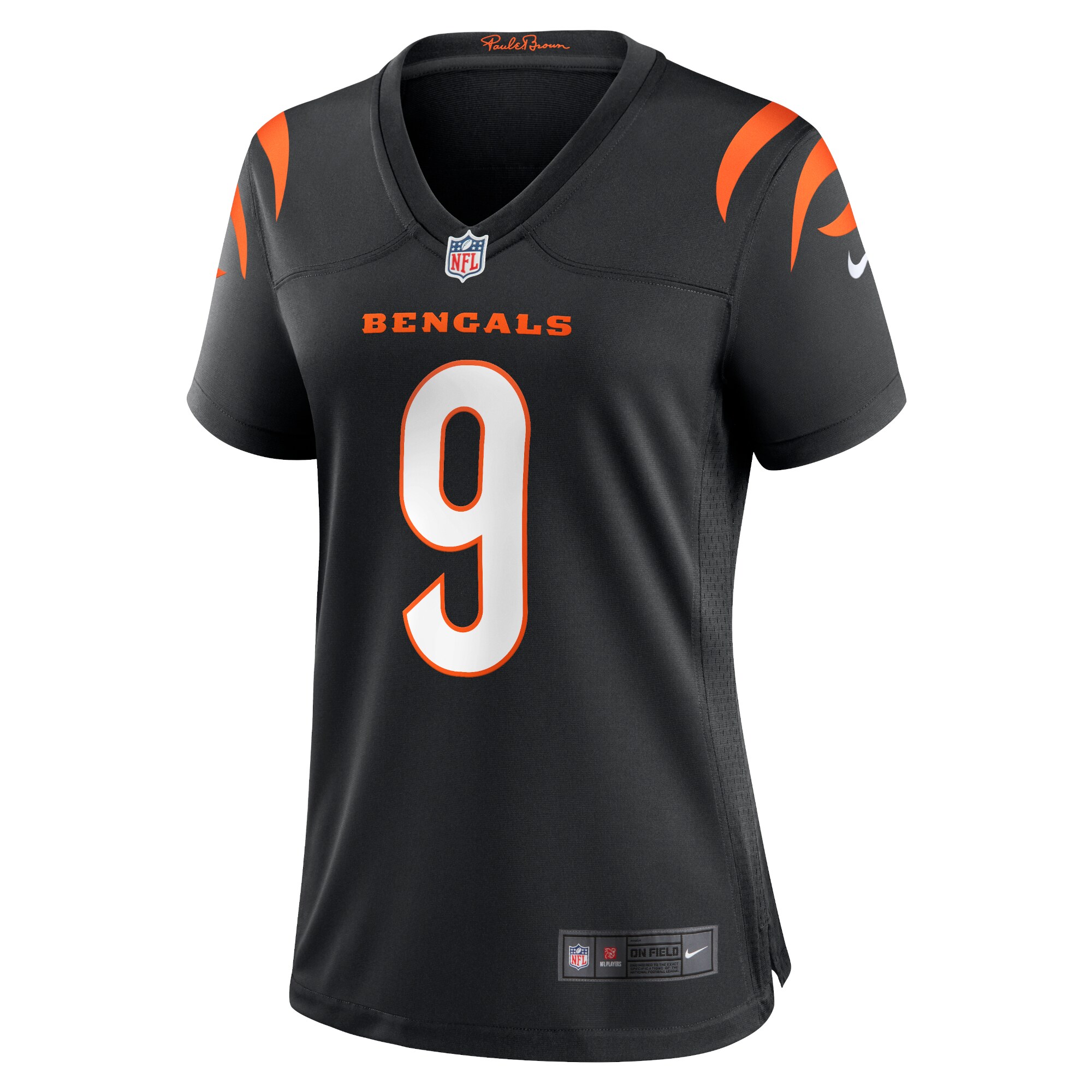 Joe Burrow Cincinnati Bengals  Women'sPlayer Game Jersey - Black