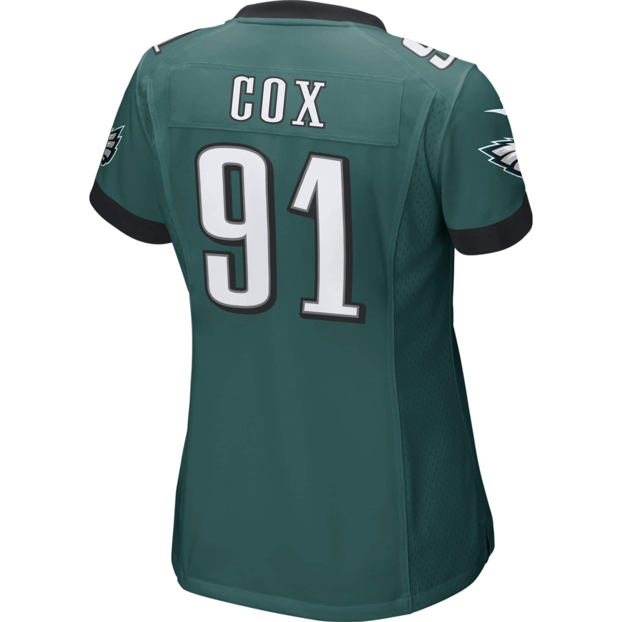 Fletcher Cox Philadelphia Eagles Women's Game Jersey - Midnight Green