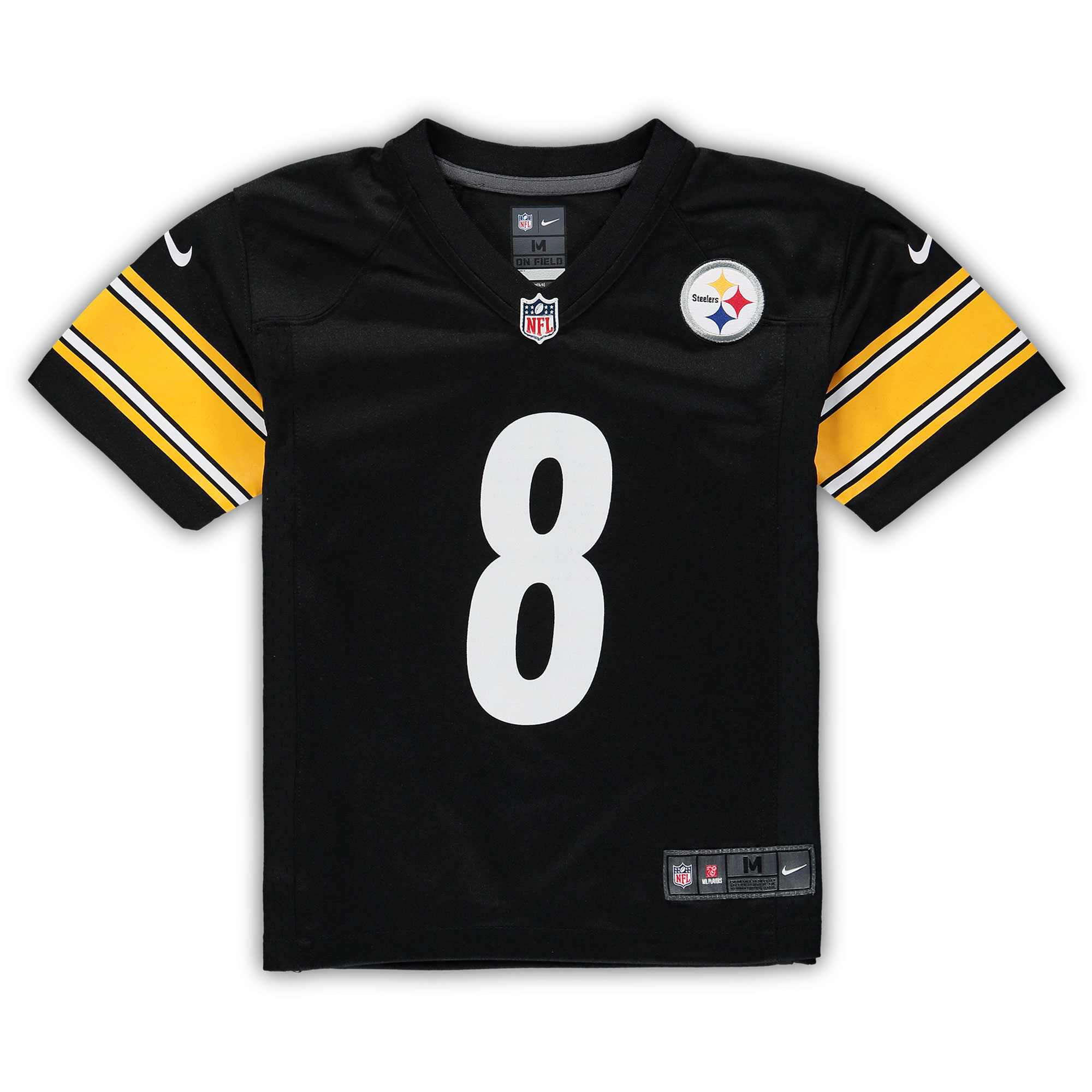 Kenny Pickett Pittsburgh SteelersPreschool Game Jersey - Black