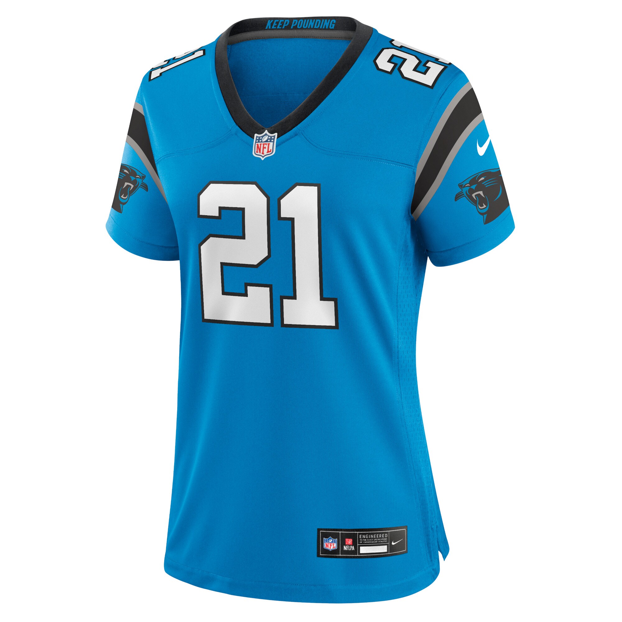 Jeremy Chinn Carolina Panthers Women's Alternate Game Jersey - Blue