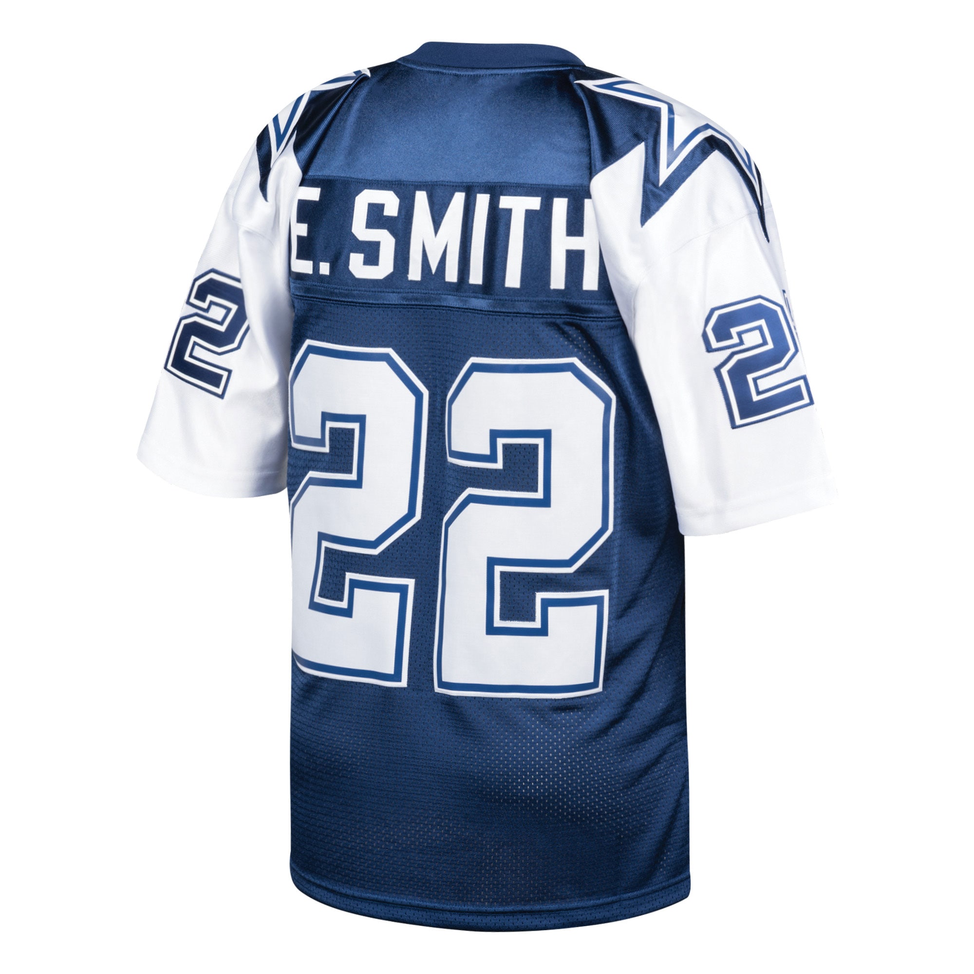 Emmitt Smith Dallas Cowboys Mitchell & Ness 1995 Authentic Retired Player Jersey - Navy/White