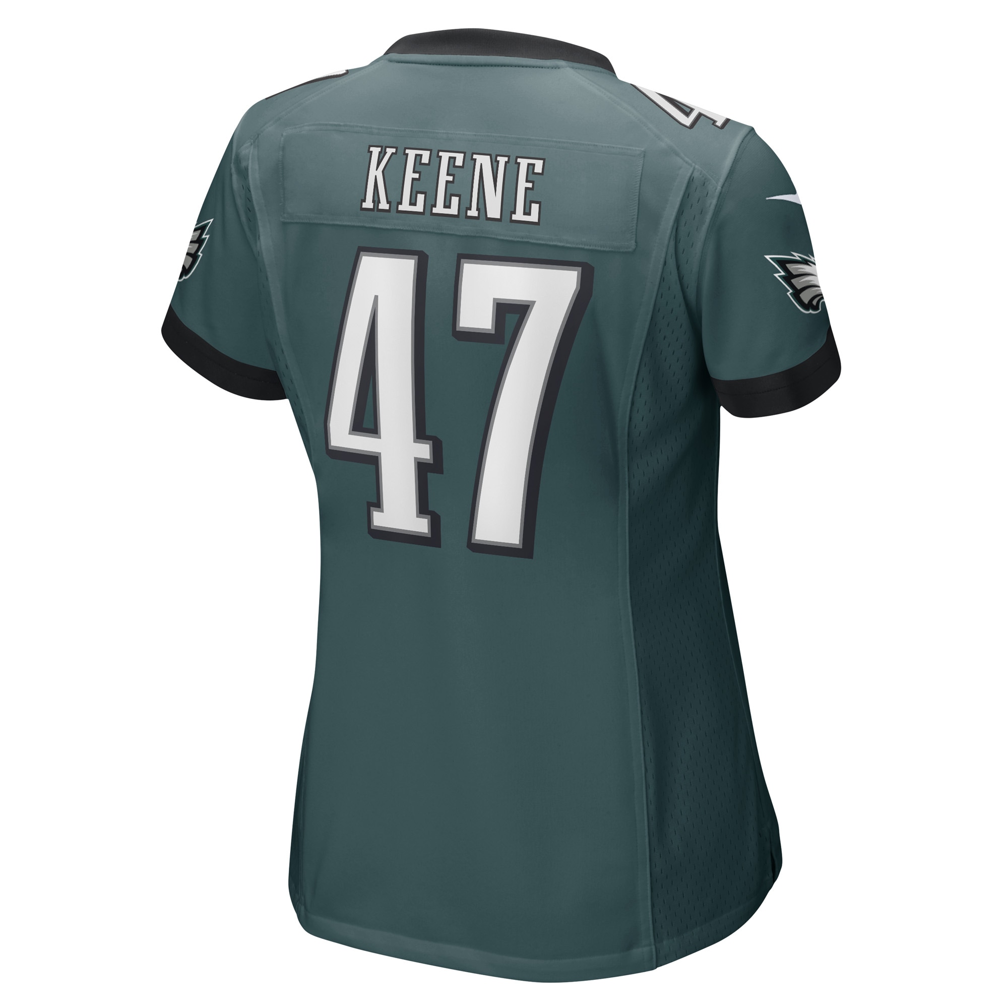 Dalton Keene Philadelphia Eagles Women's Game Player Jersey - Midnight Green