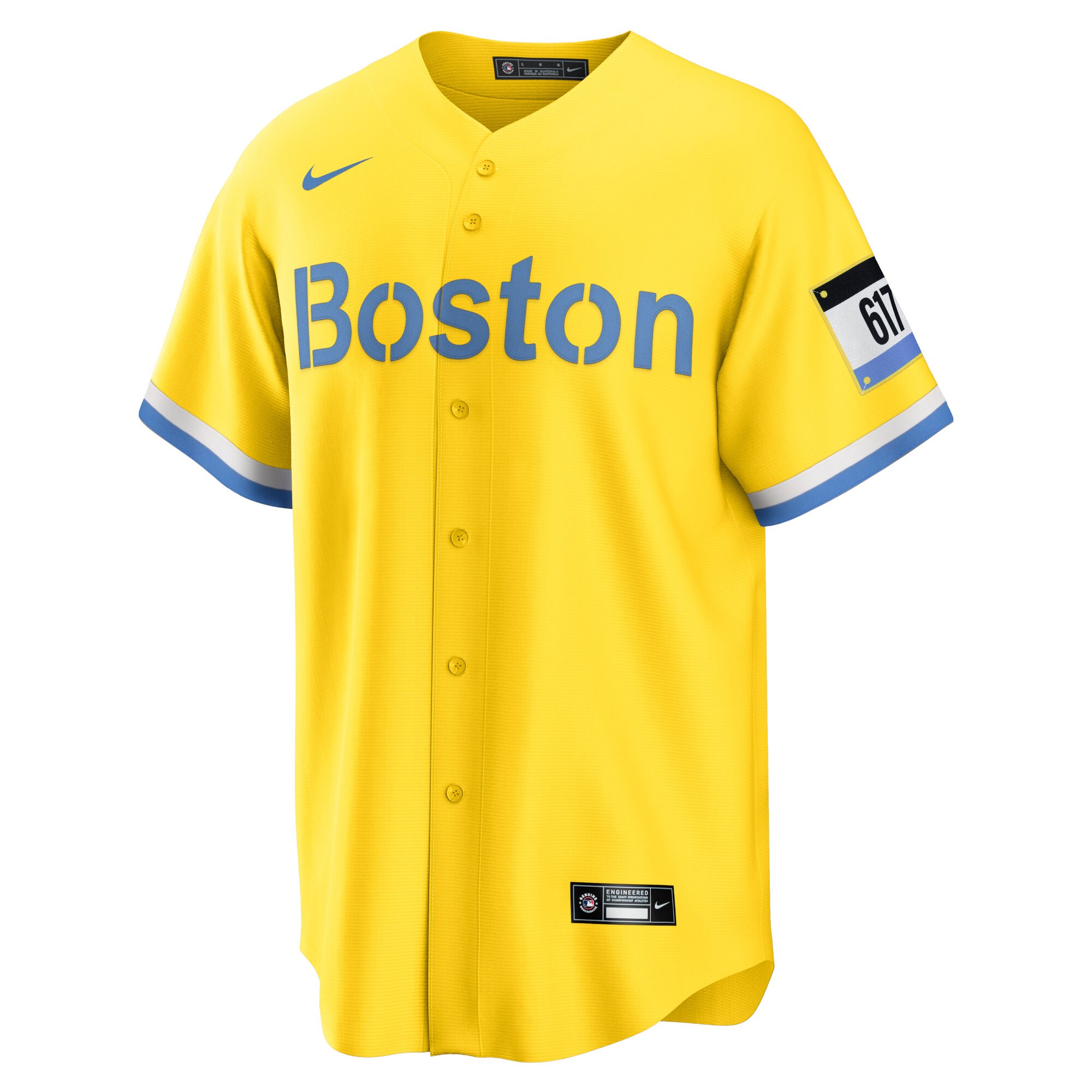 Alex Verdugo Boston Red SoxCity Connect Replica Player Jersey - Gold