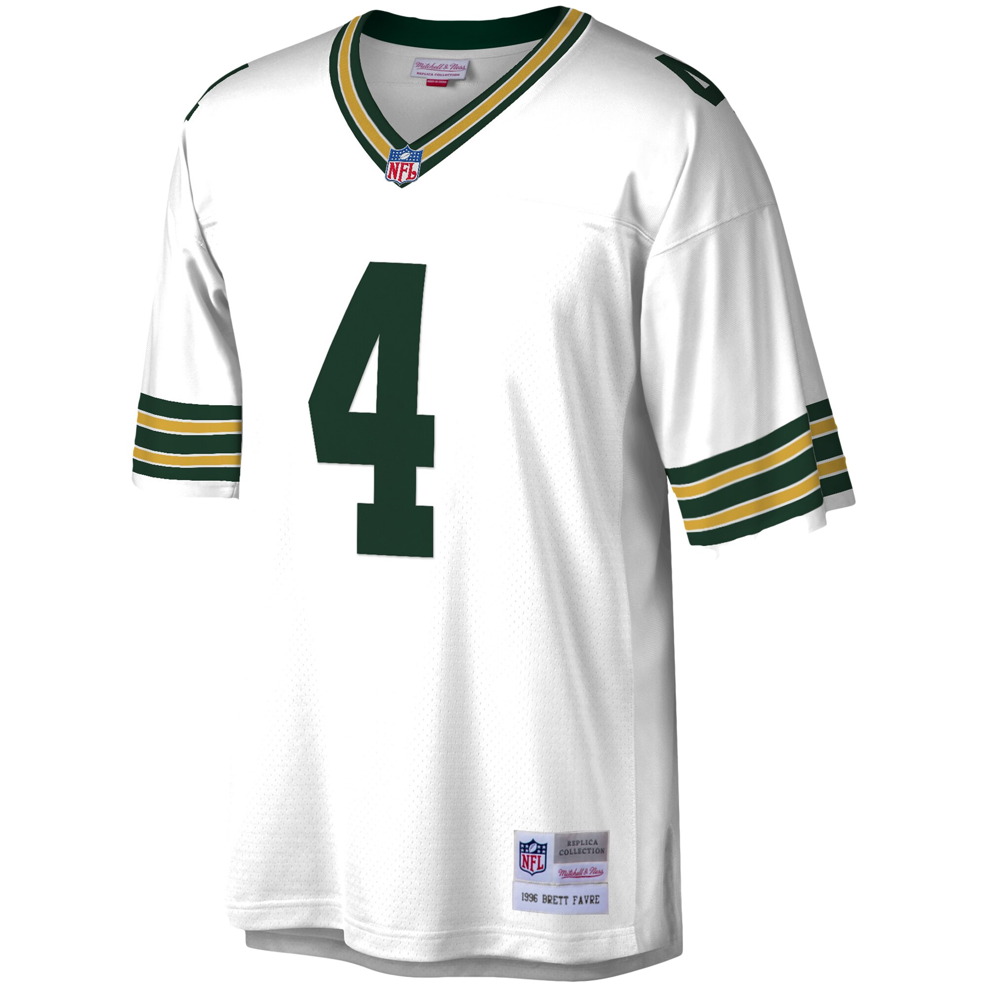 Brett Favre Green Bay Packers Mitchell & Ness 1996 Legacy Replica Jersey - White