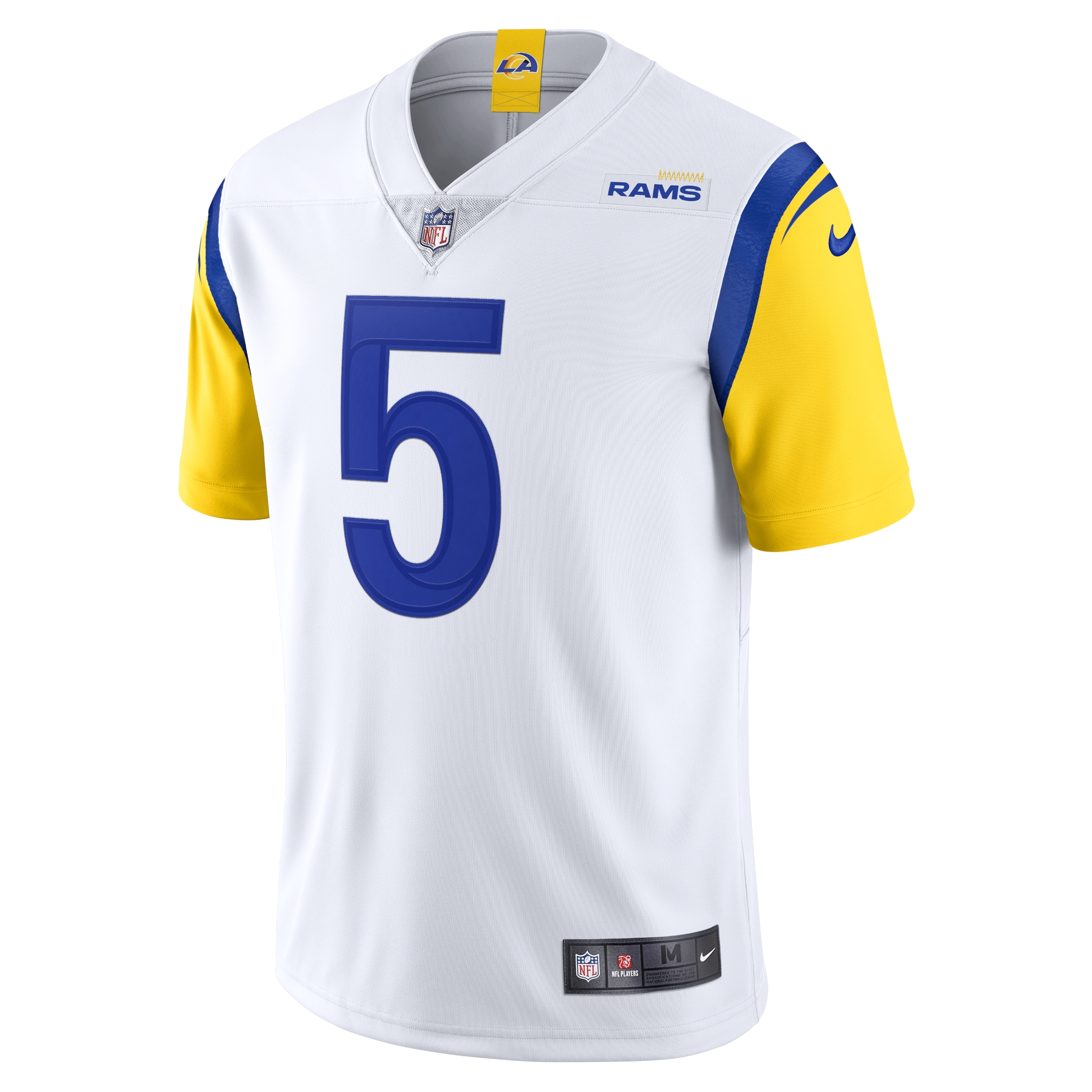 Jalen Ramsey Los Angeles RamsAlternate Vapor Limited Jersey - White