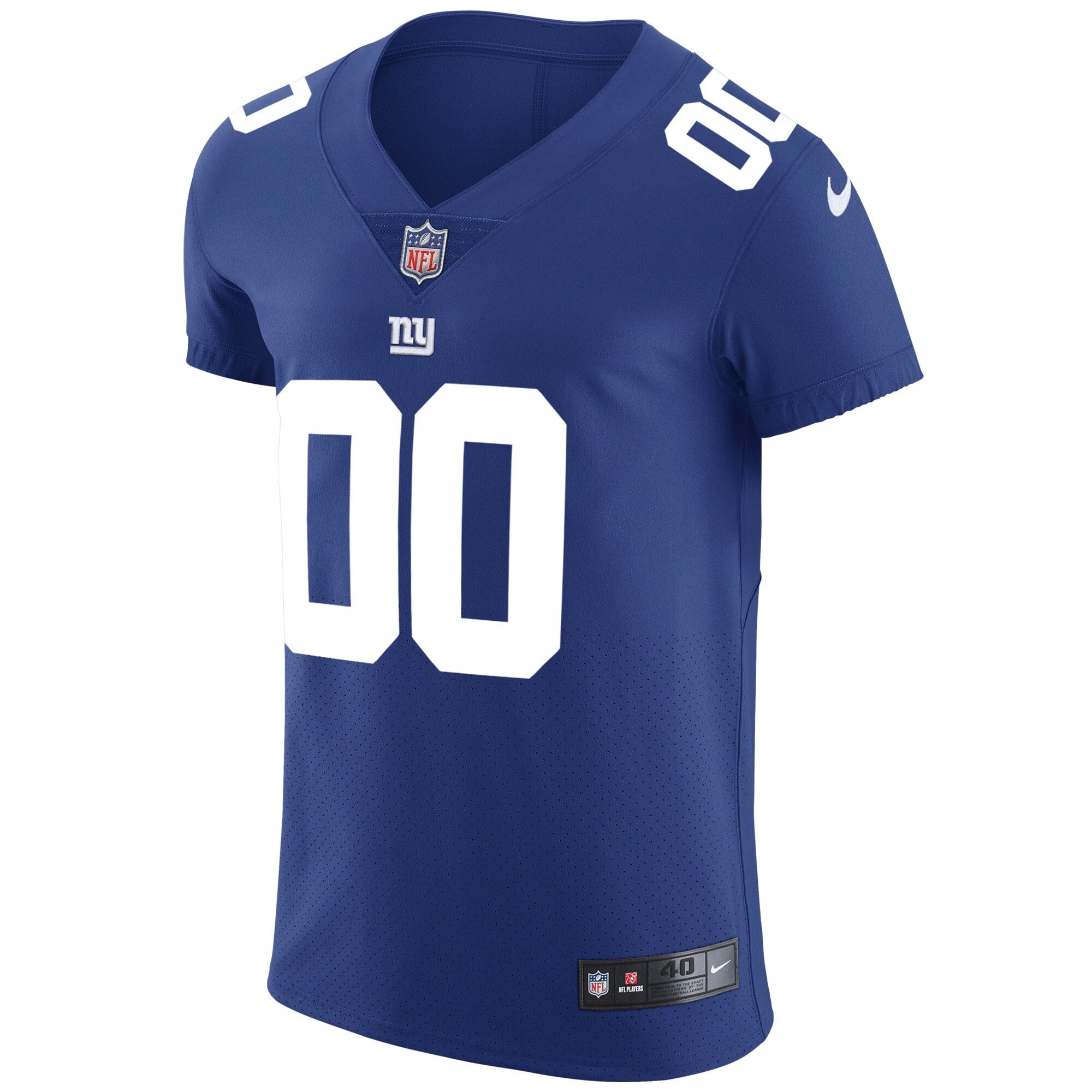 New York GiantsVapor Untouchable Custom Elite Jersey - Royal
