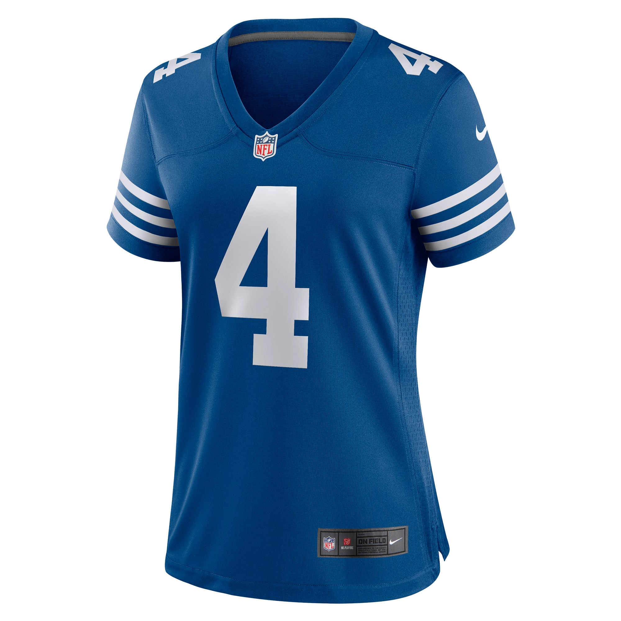 Sam Ehlinger Indianapolis Colts Women's Game Player Jersey - Blue