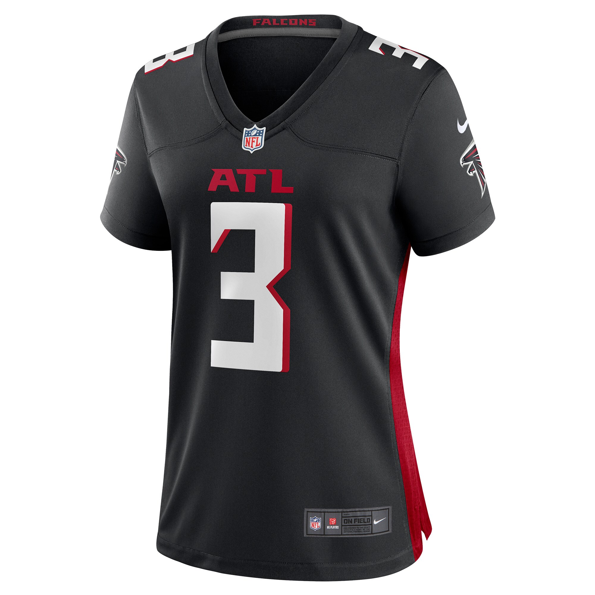 Mykal Walker Atlanta Falcons Women's Game Player Jersey - Black