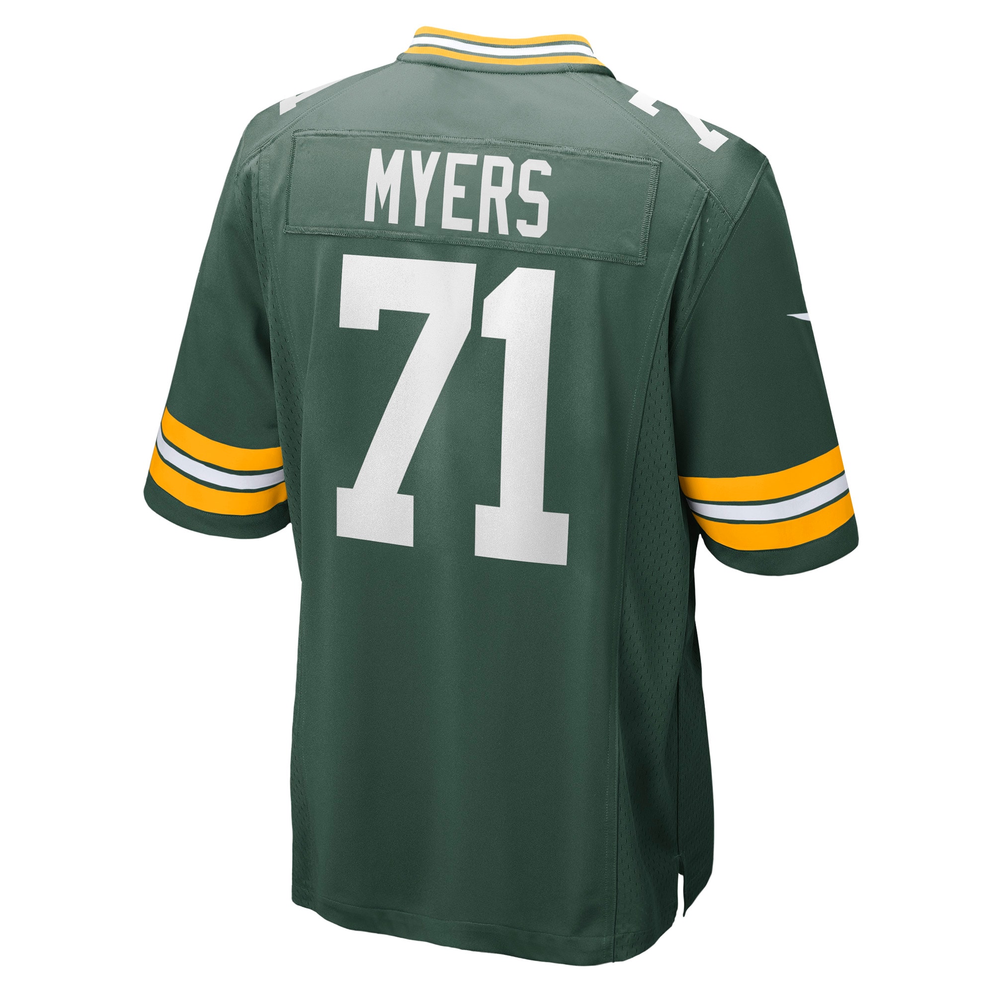 Josh Myers Green Bay PackersGame Jersey - Green