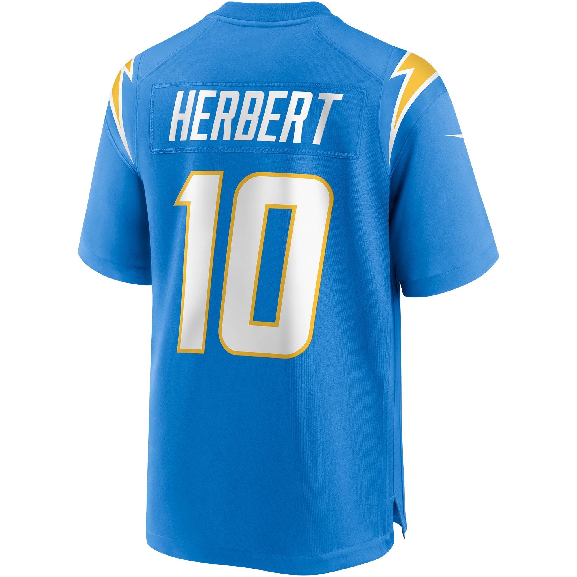 Justin Herbert Los Angeles ChargersPlayer Game Jersey - Powder Blue