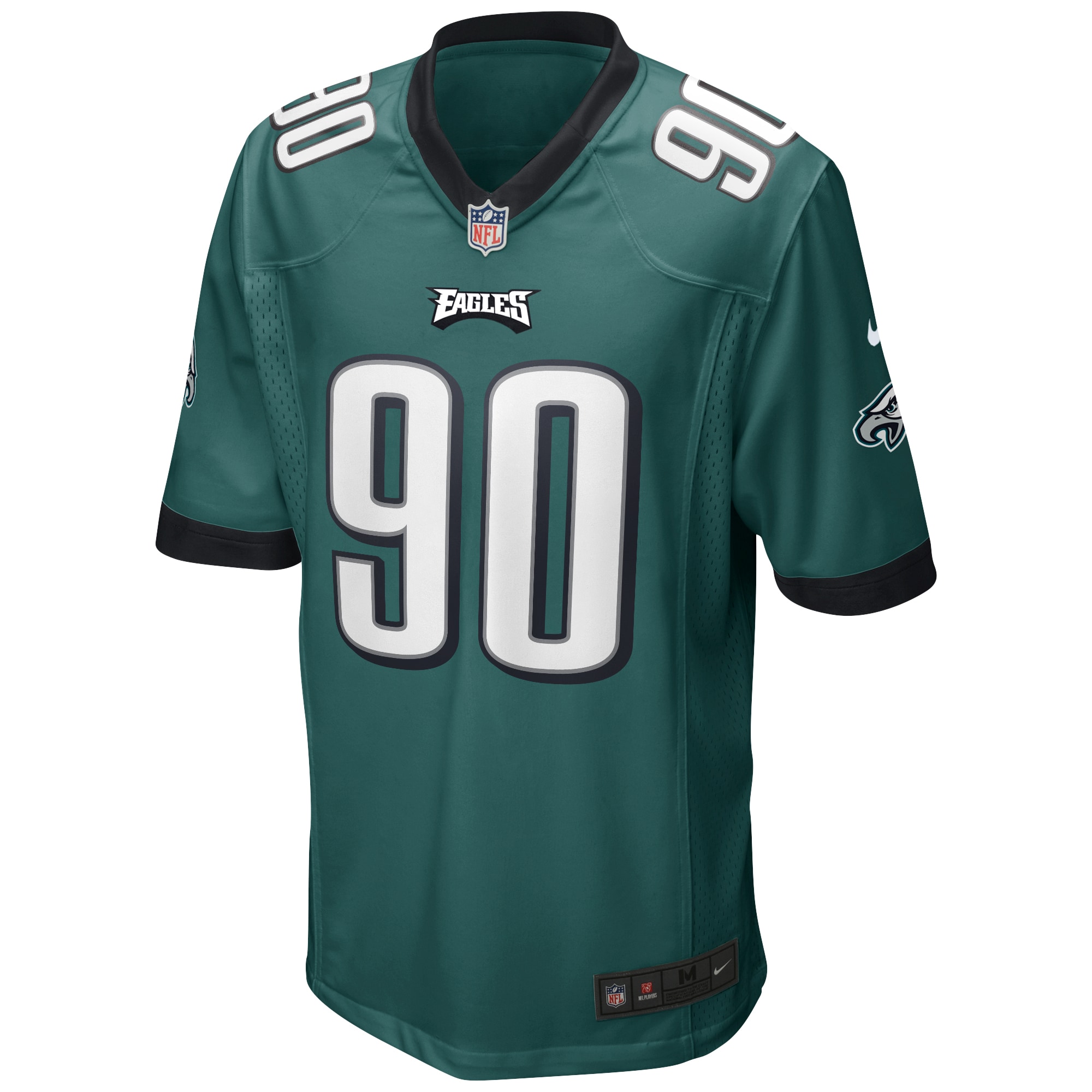 Mike Golic Philadelphia EaglesGame Retired Player Jersey - Midnight Green