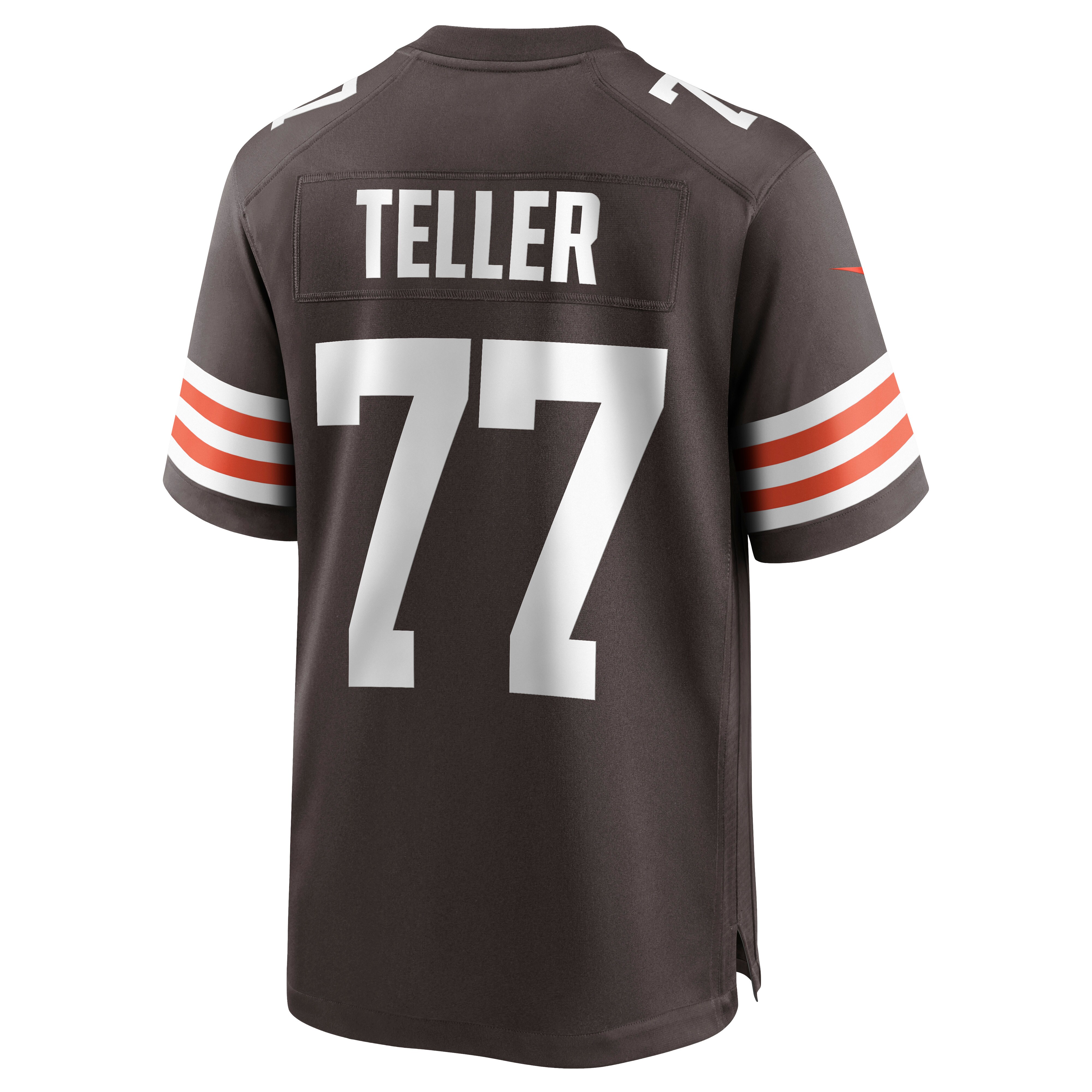 Wyatt Teller Cleveland BrownsGame Jersey - Brown