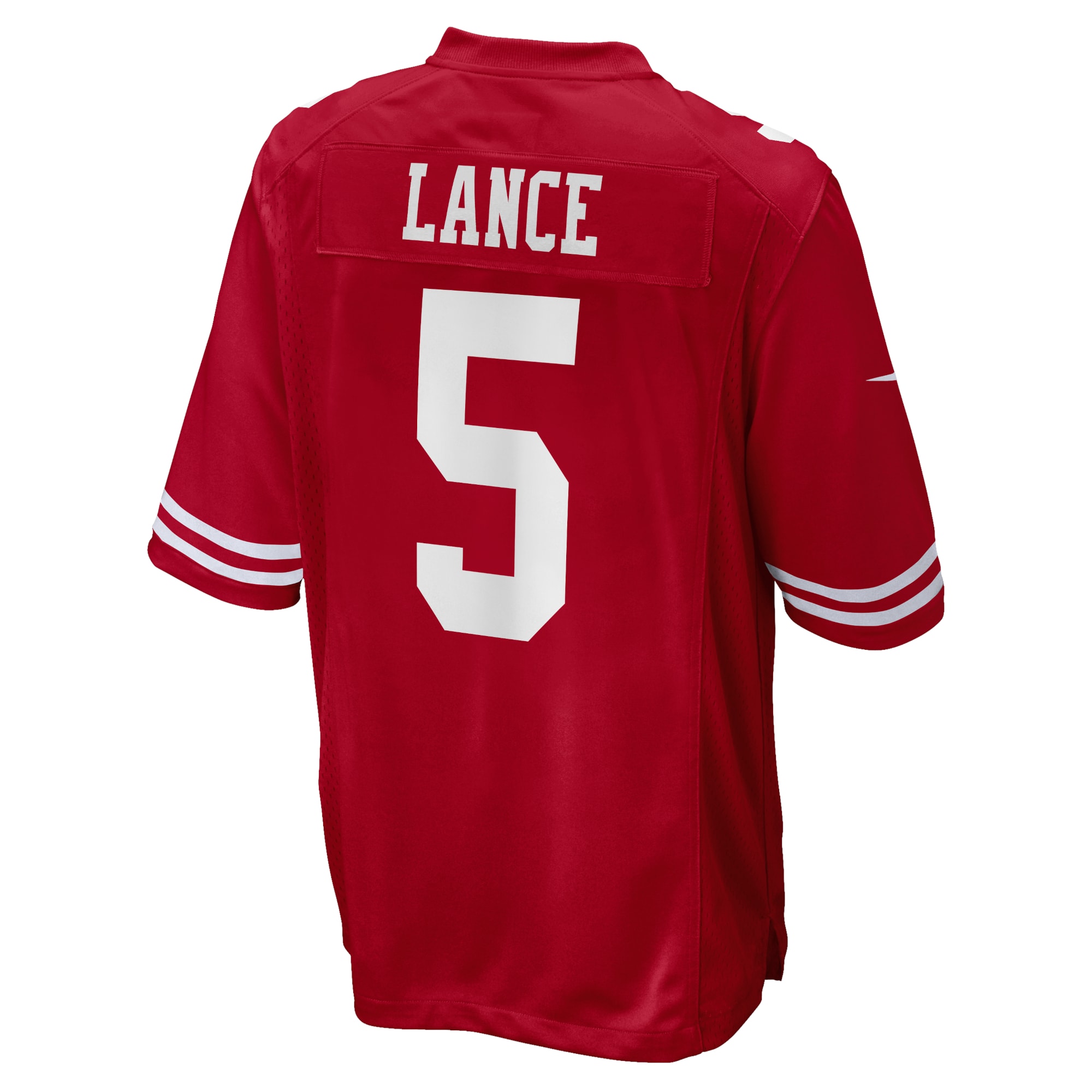 Trey Lance San Francisco 49ersYouth Player Game Jersey - Scarlet