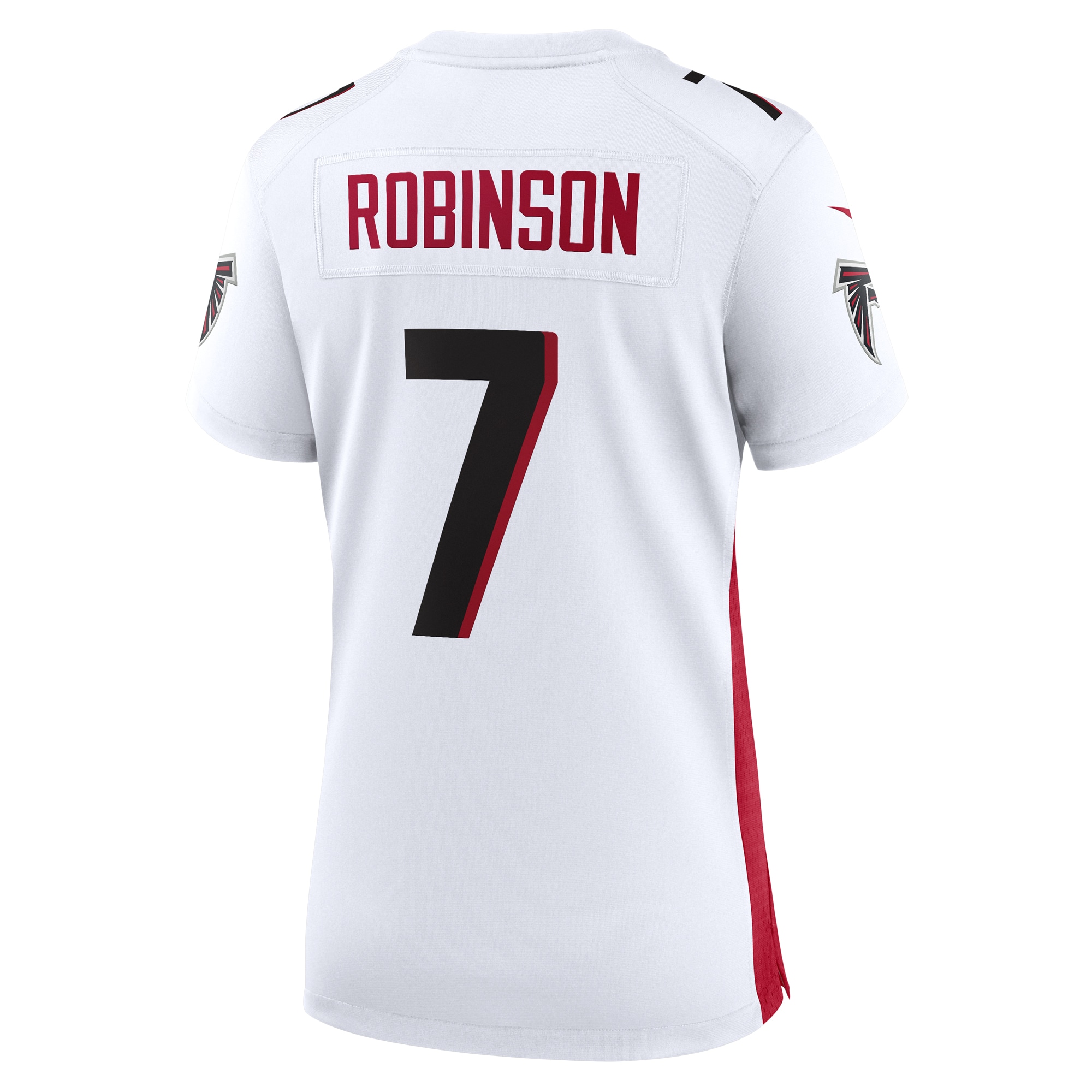 Women's Bijan Robinson Atlanta FalconsAway Game Jersey - White