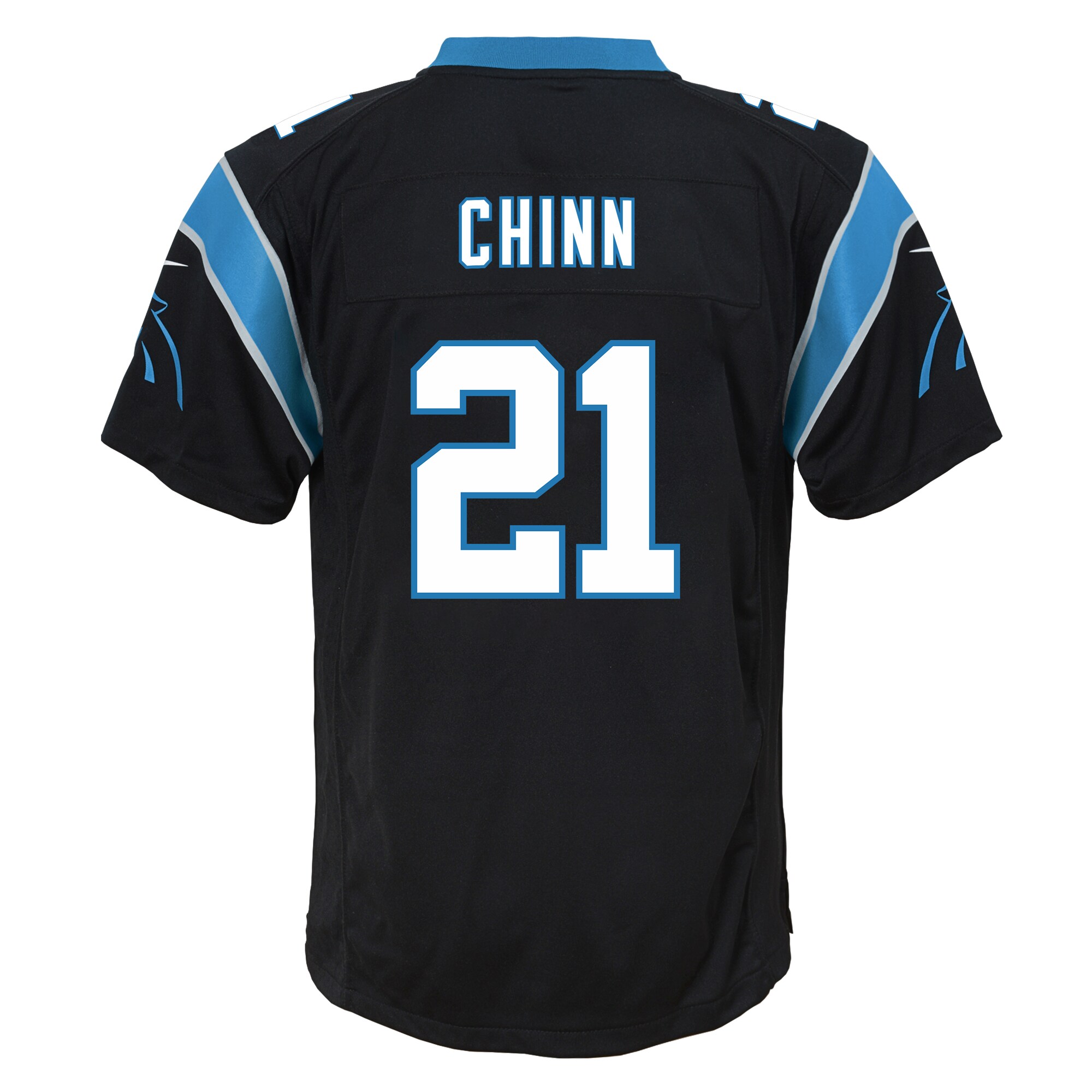 Jeremy Chinn Carolina PanthersYouth Game Jersey - Black