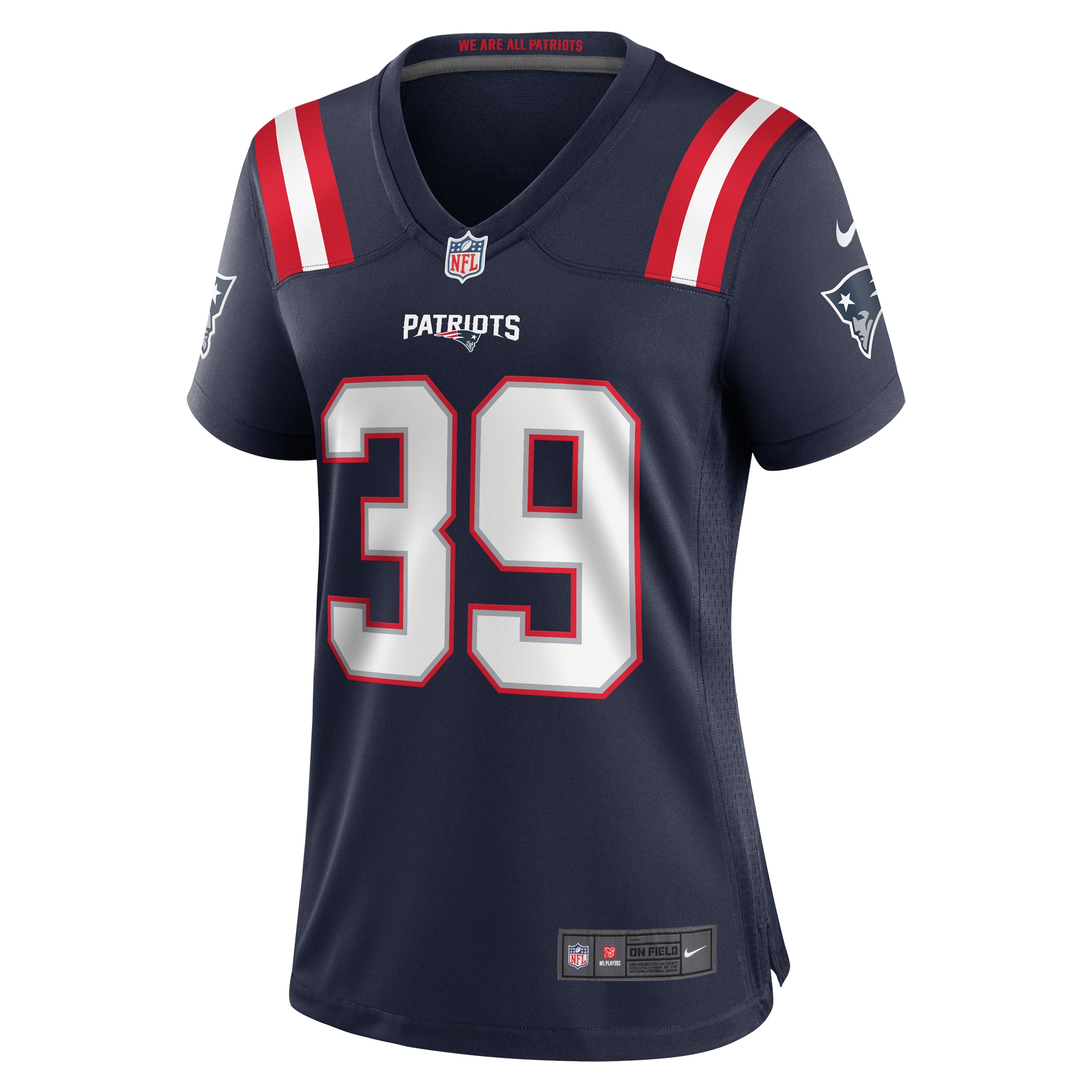 Tae Hayes New England Patriots Women's Home Game Player Jersey - Navy