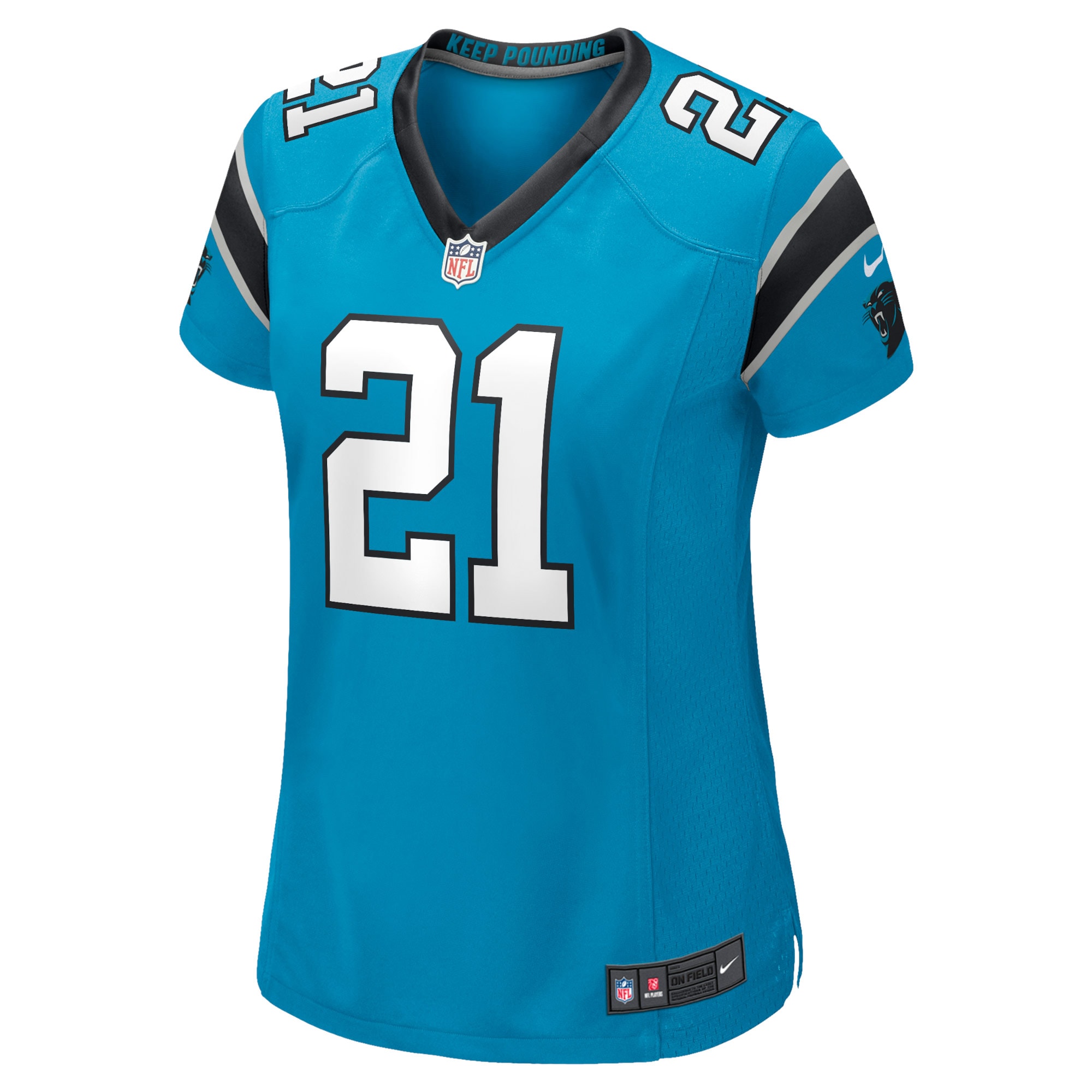 Jeremy Chinn Carolina Panthers Women's Player Game Jersey - Blue