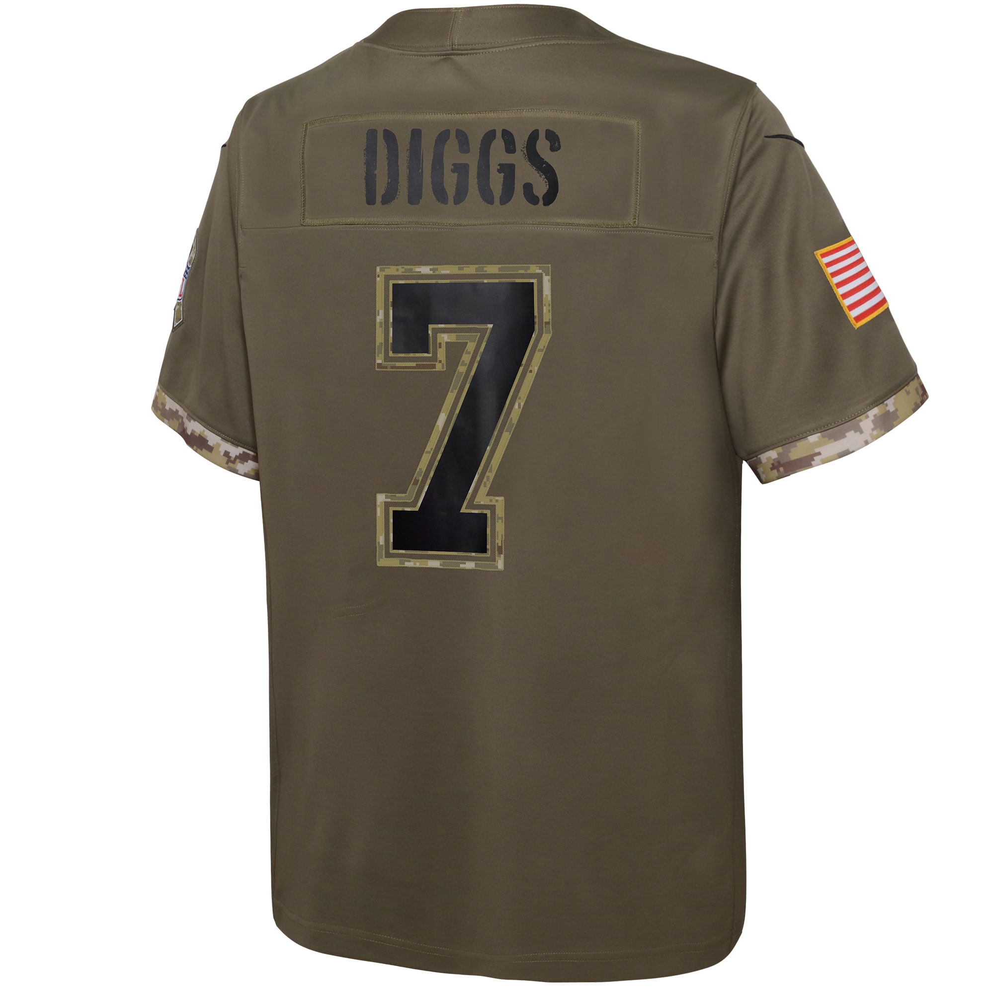 Trevon Diggs Dallas CowboysYouth 2022 Salute To Service Player Limited Jersey - Olive